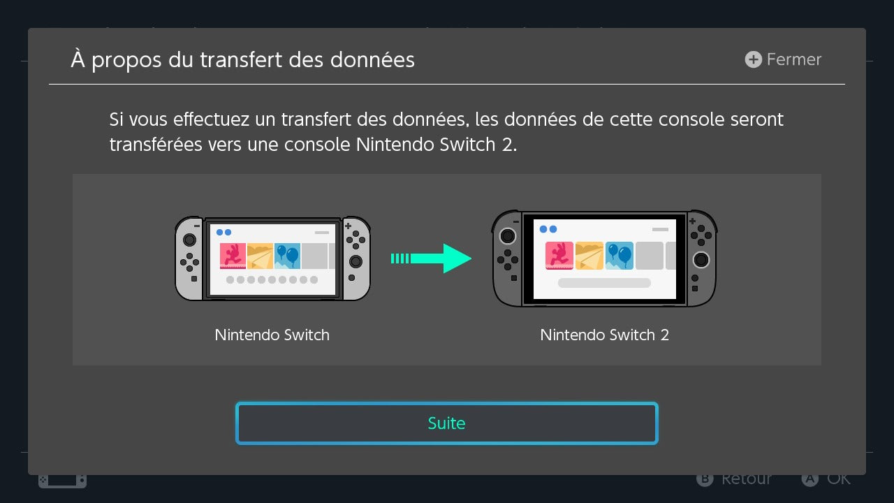 Switch 2 : vos sauvegardes Nintendo Switch transférables via le cloud