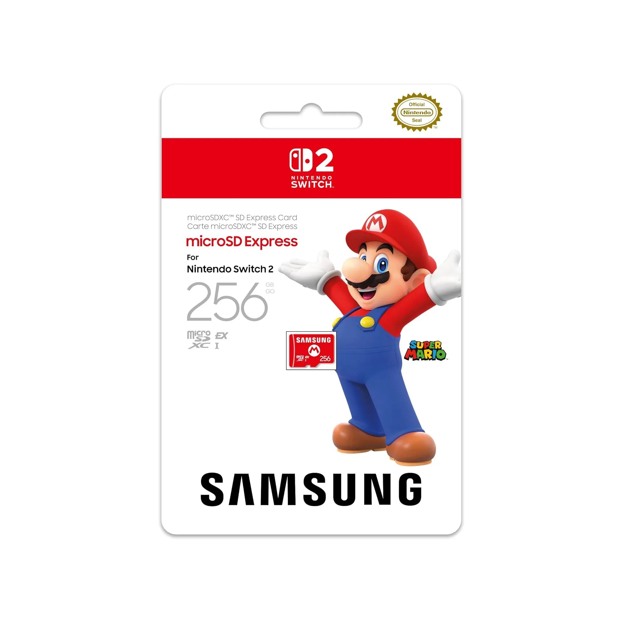 Carte mémoire micro SD express 256 Go SAMSUNG