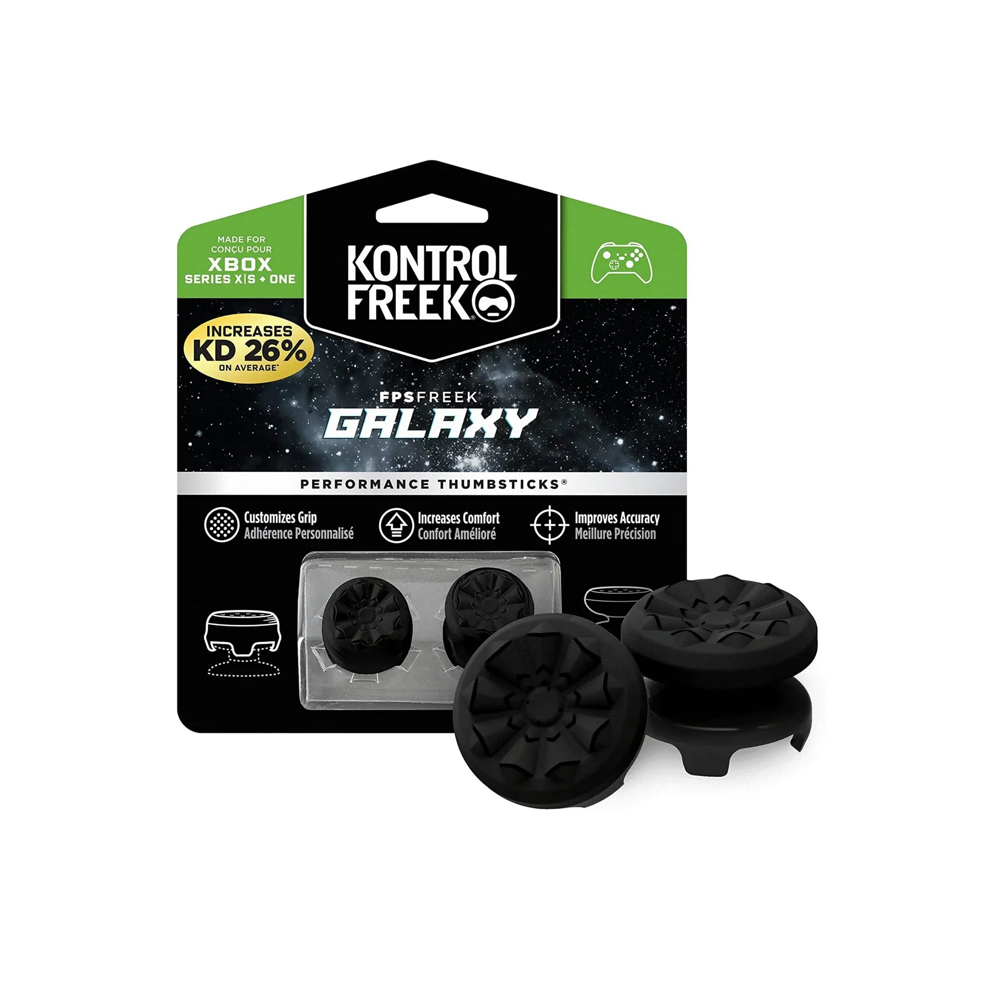 Kontrolfreek Galaxy Noir Xbox