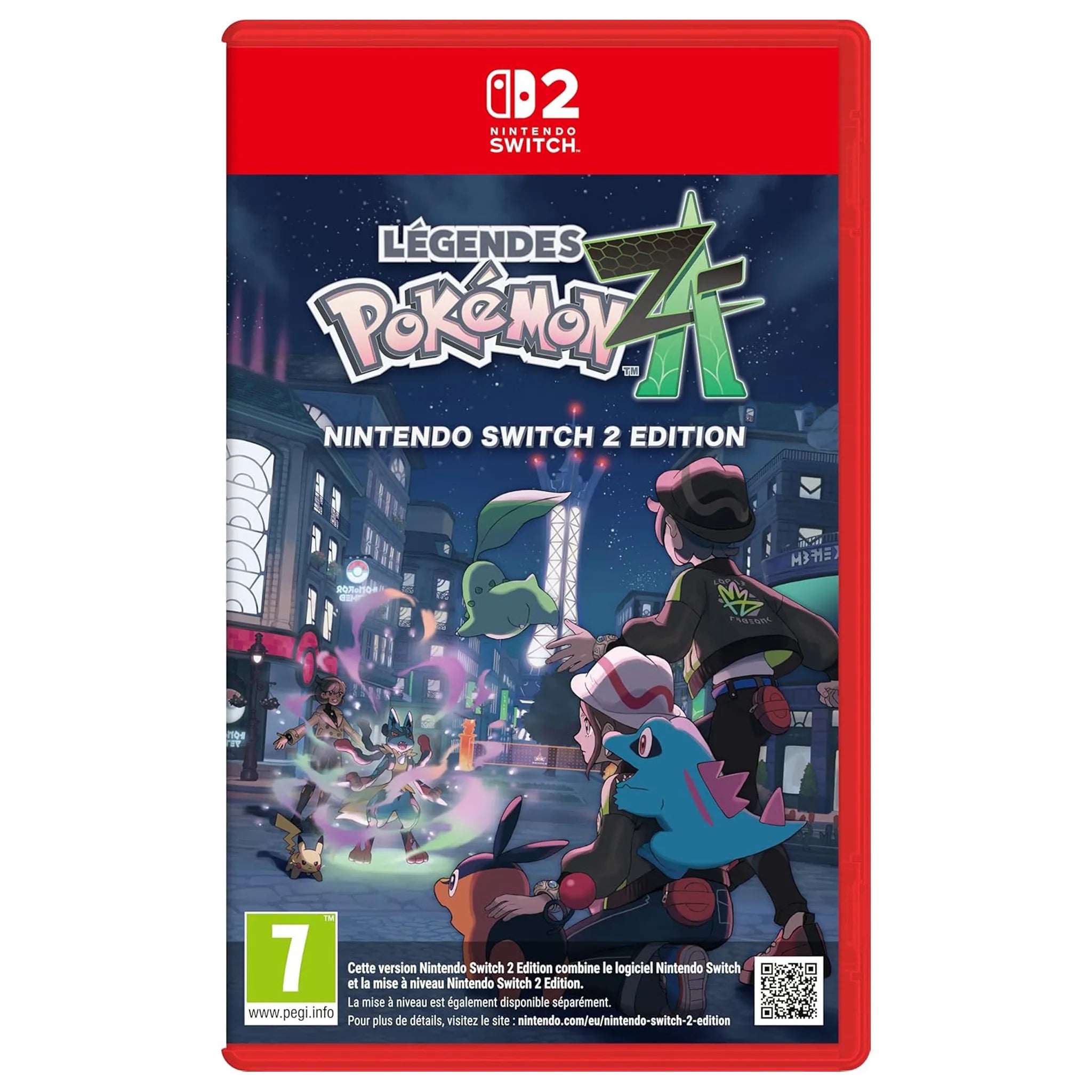 Légendes Pokémon Z-A - Nintendo Switch 2
