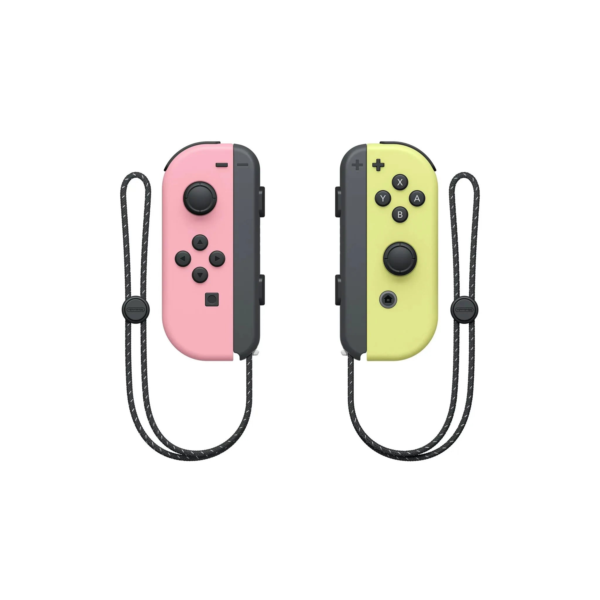 Paire de Manettes Joy-con Nintendo Switch Rose pastel et Jaune pastel