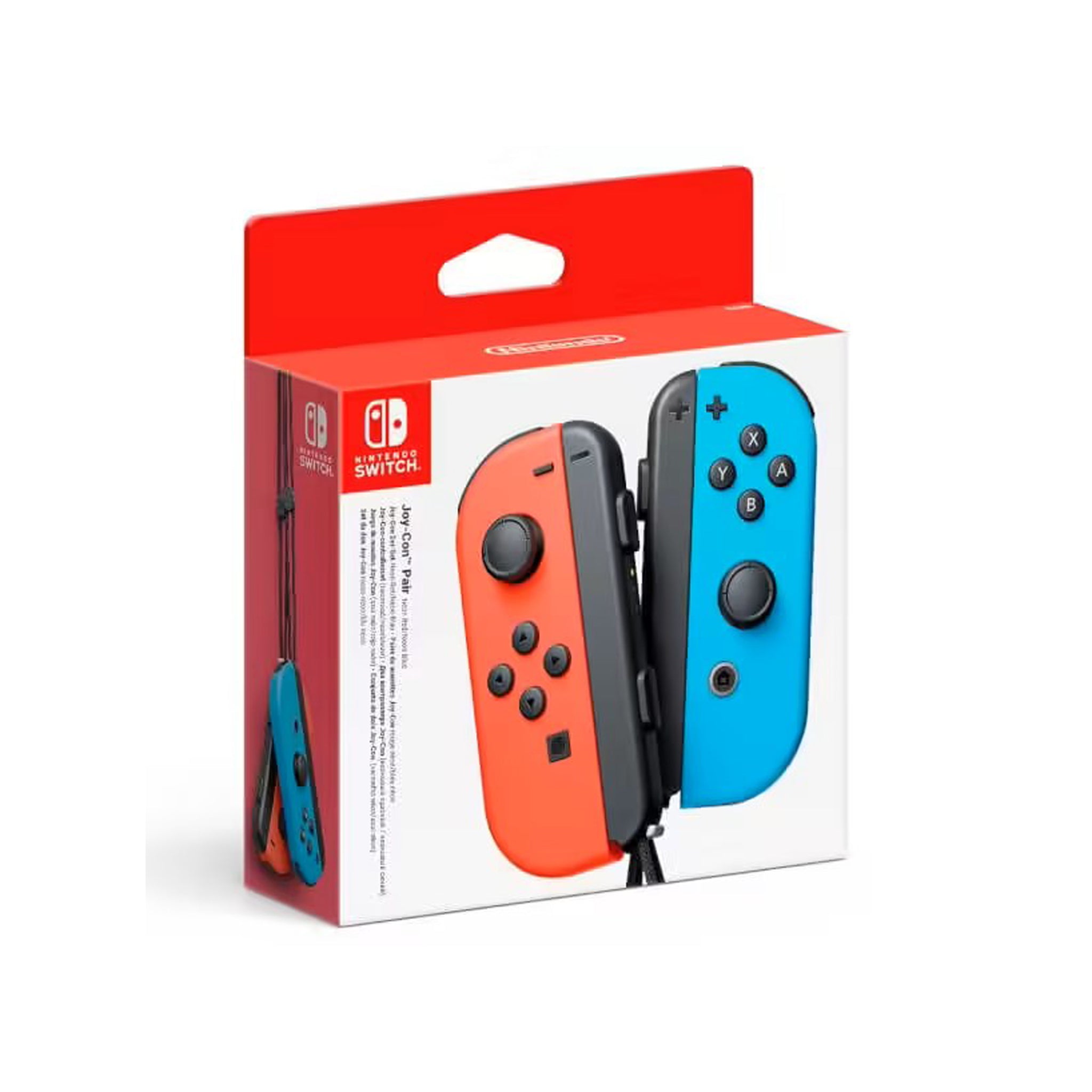 Paire manette Joy-Con bleu et rouge Nintendo Switch