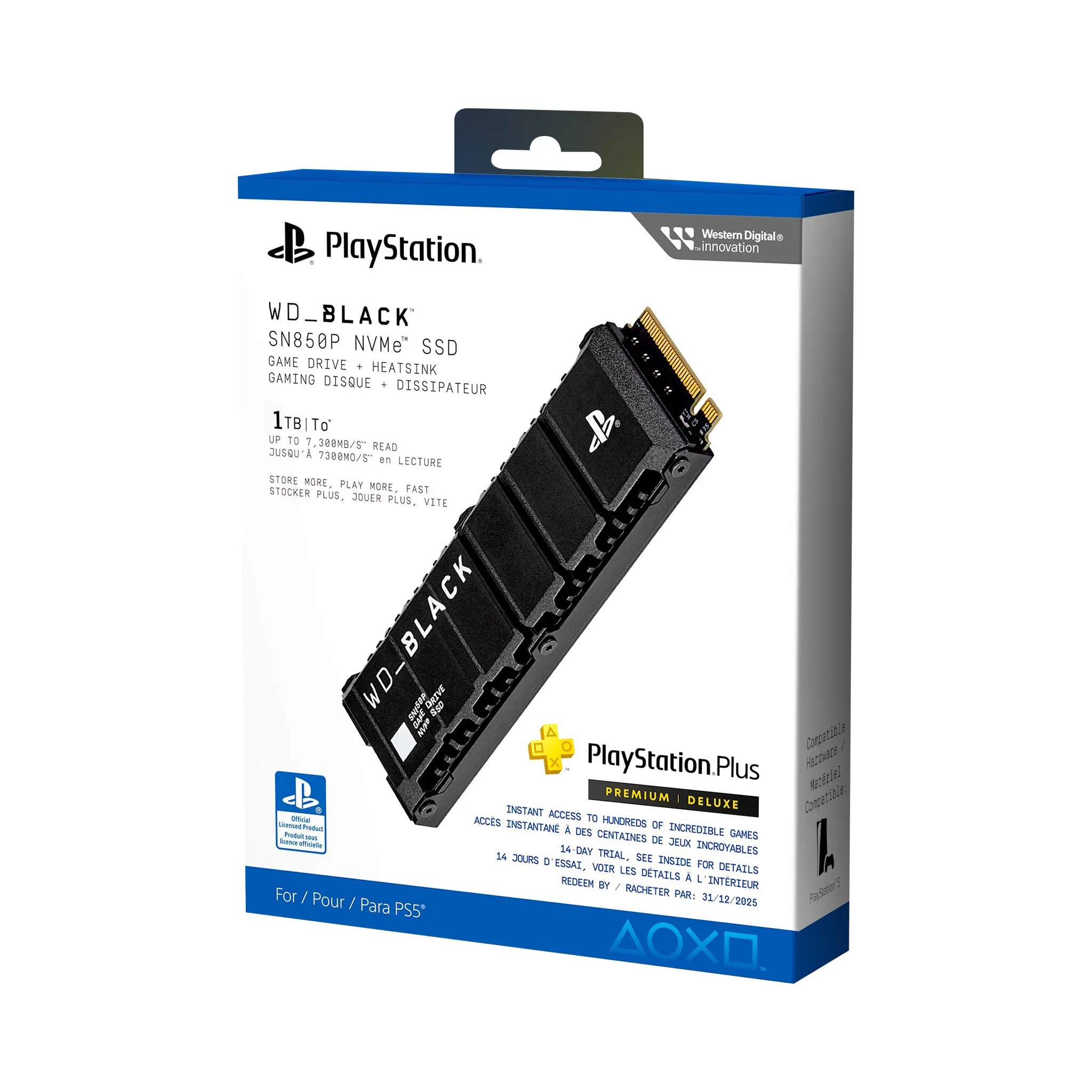 SSD 1 To WD Black PS5