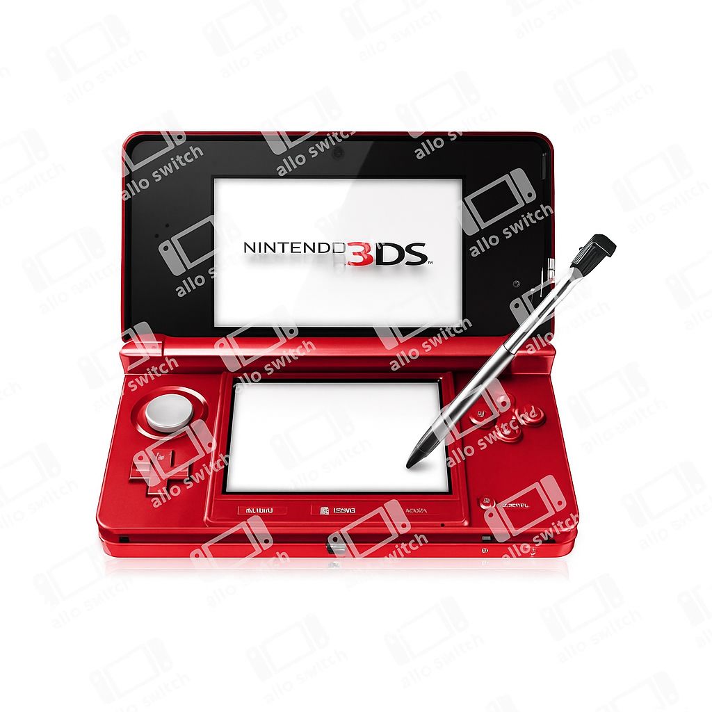 Console Nintendo 3DS Occasion - Rouge Métallique Flashée