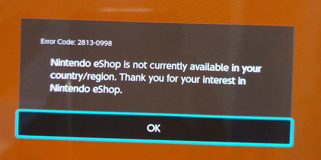 Voici comment accéder au e-shop Nintendo switch depuis le Maroc