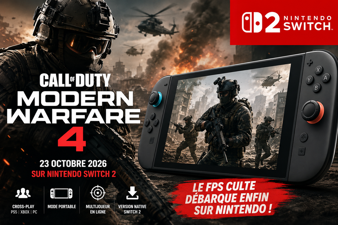 Call of Duty Modern Warfare 4 sur Nintendo Switch 2 : date et infos
