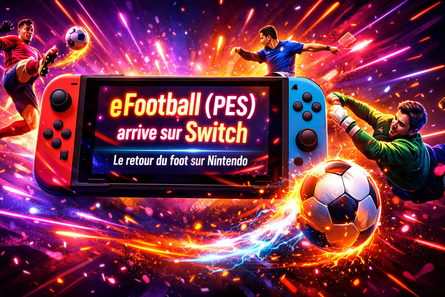 PES (eFootball) arrive sur Nintendo Switch