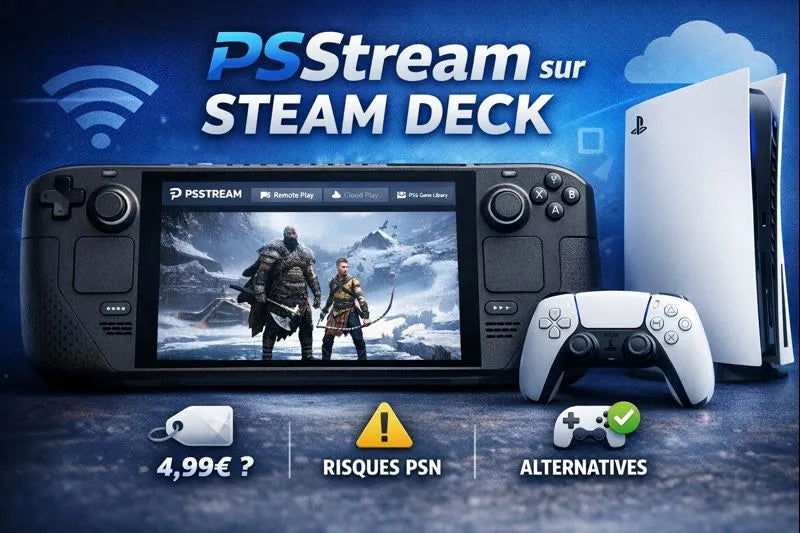 Steam Deck : l’application PSStream promet le streaming PS5 façon PlayStation Portal