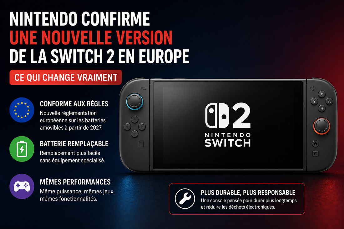 Nintendo Switch 2 : Nintendo confirme une nouvelle version Europe