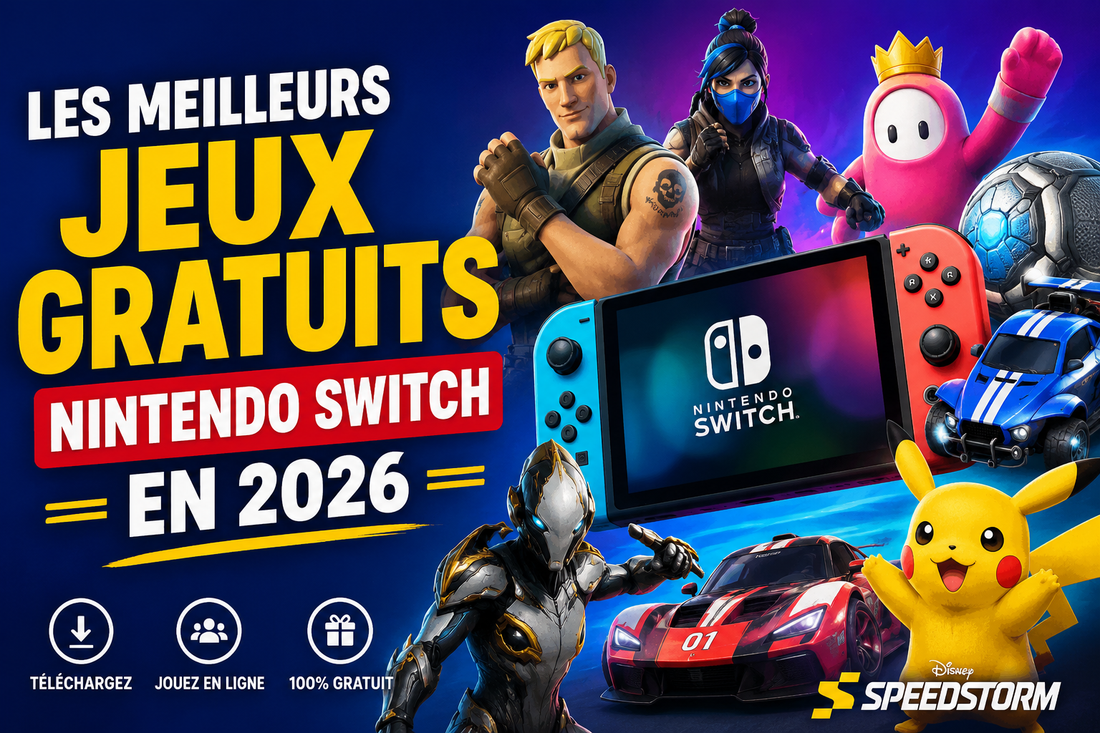 Les meilleurs jeux gratuits Nintendo Switch en 2026