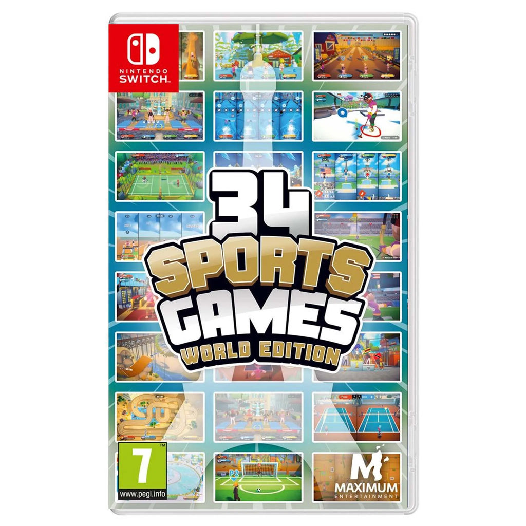 34 Sports Games World Edition Nintendo Switch