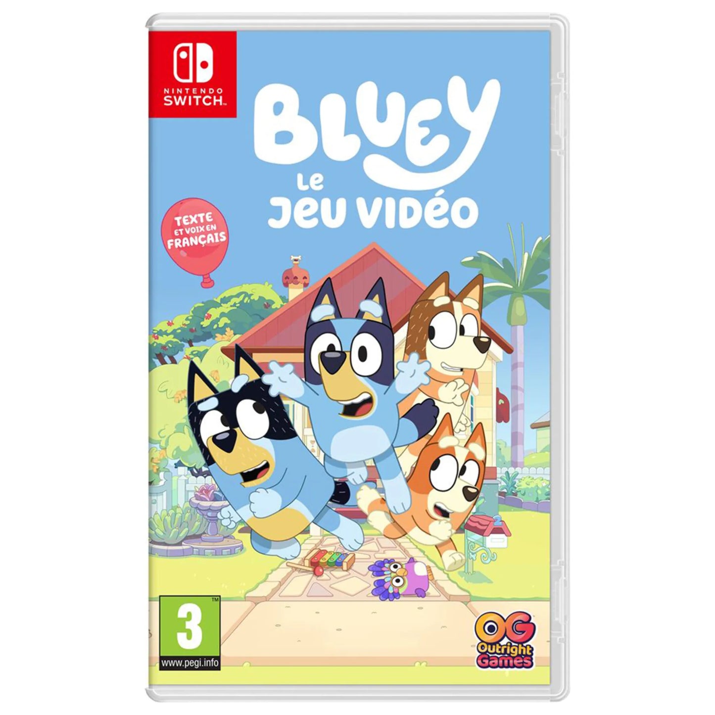 Bluey le jeu vidéo Nintendo Switch