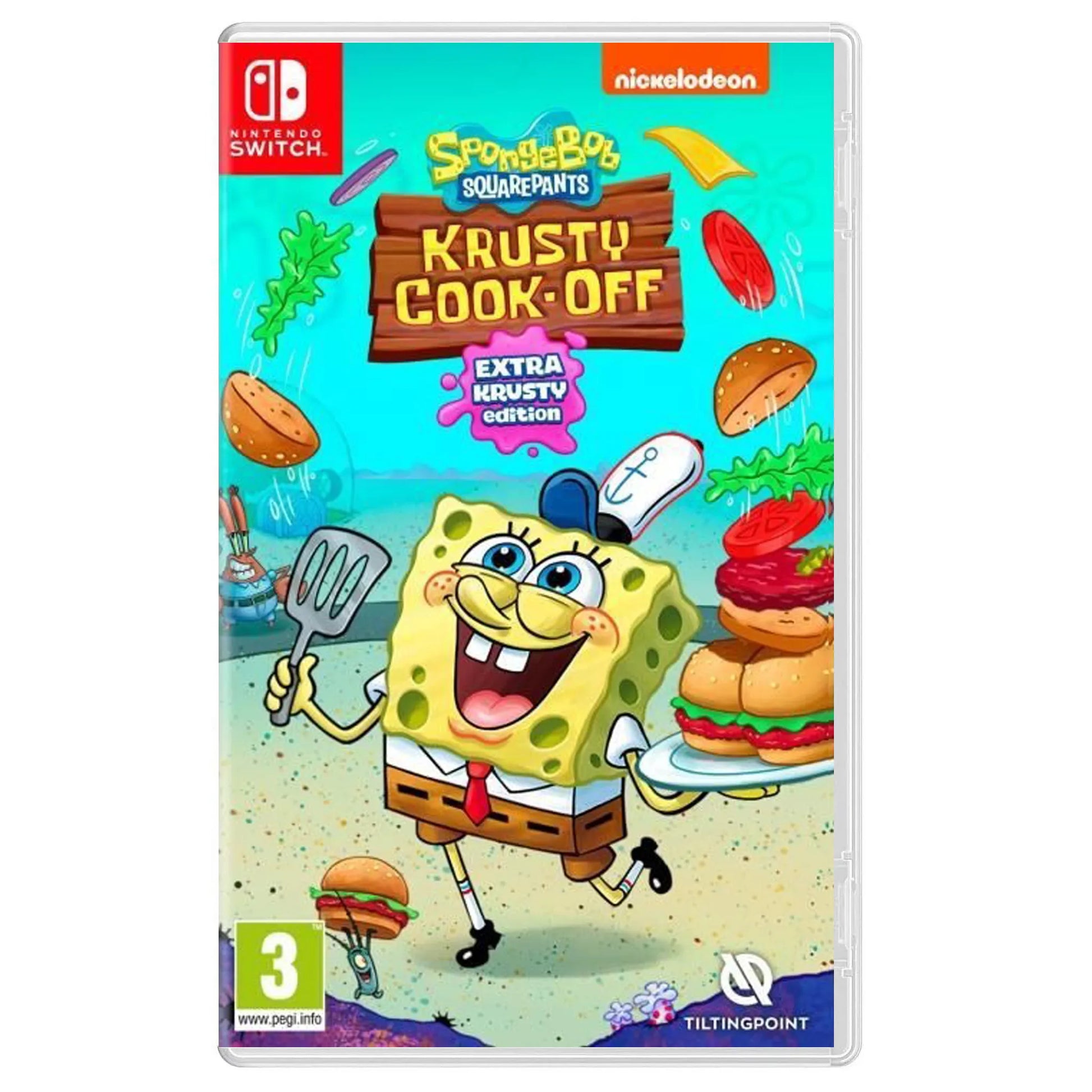 Bob l'éponge Cuisine en Folie-Extra Croustillante nintendo switch (code)