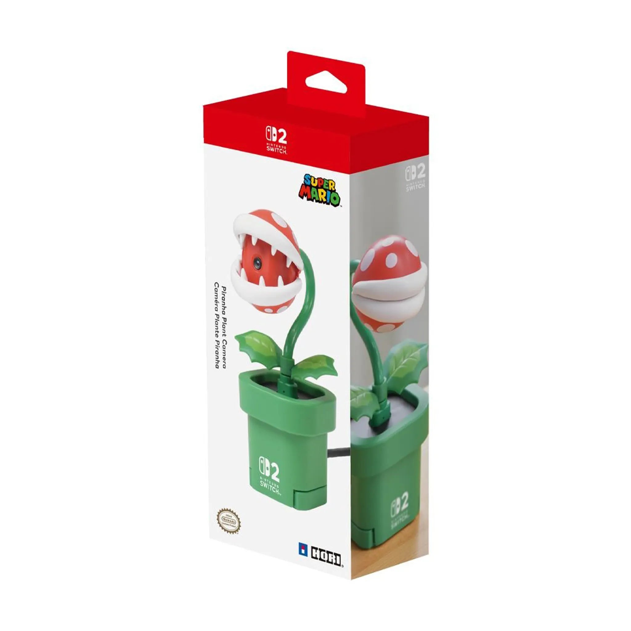 Caméra Plante Piranha pour Nintendo Switch 2