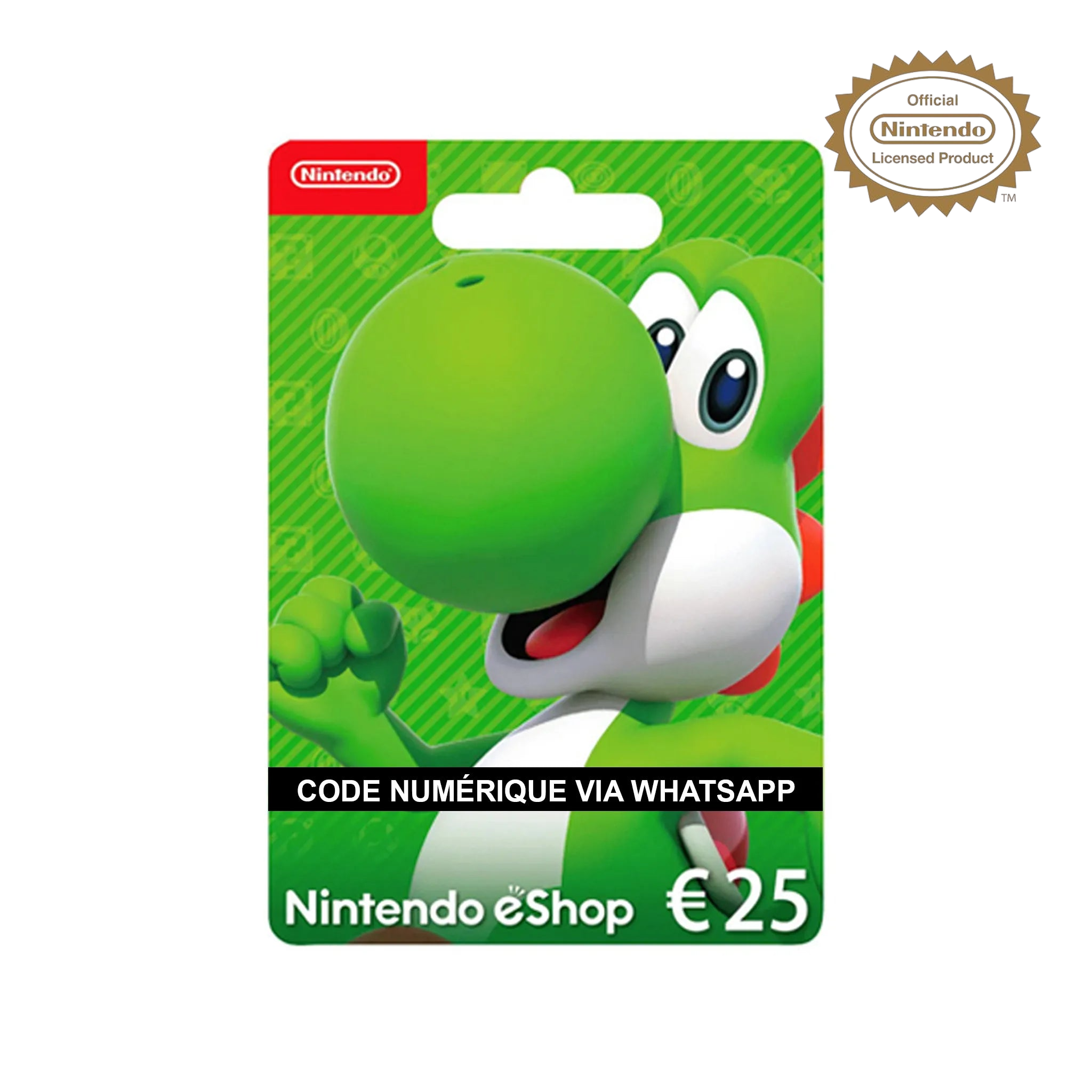 Carte Cadeau Nintendo eShop 25 Euro