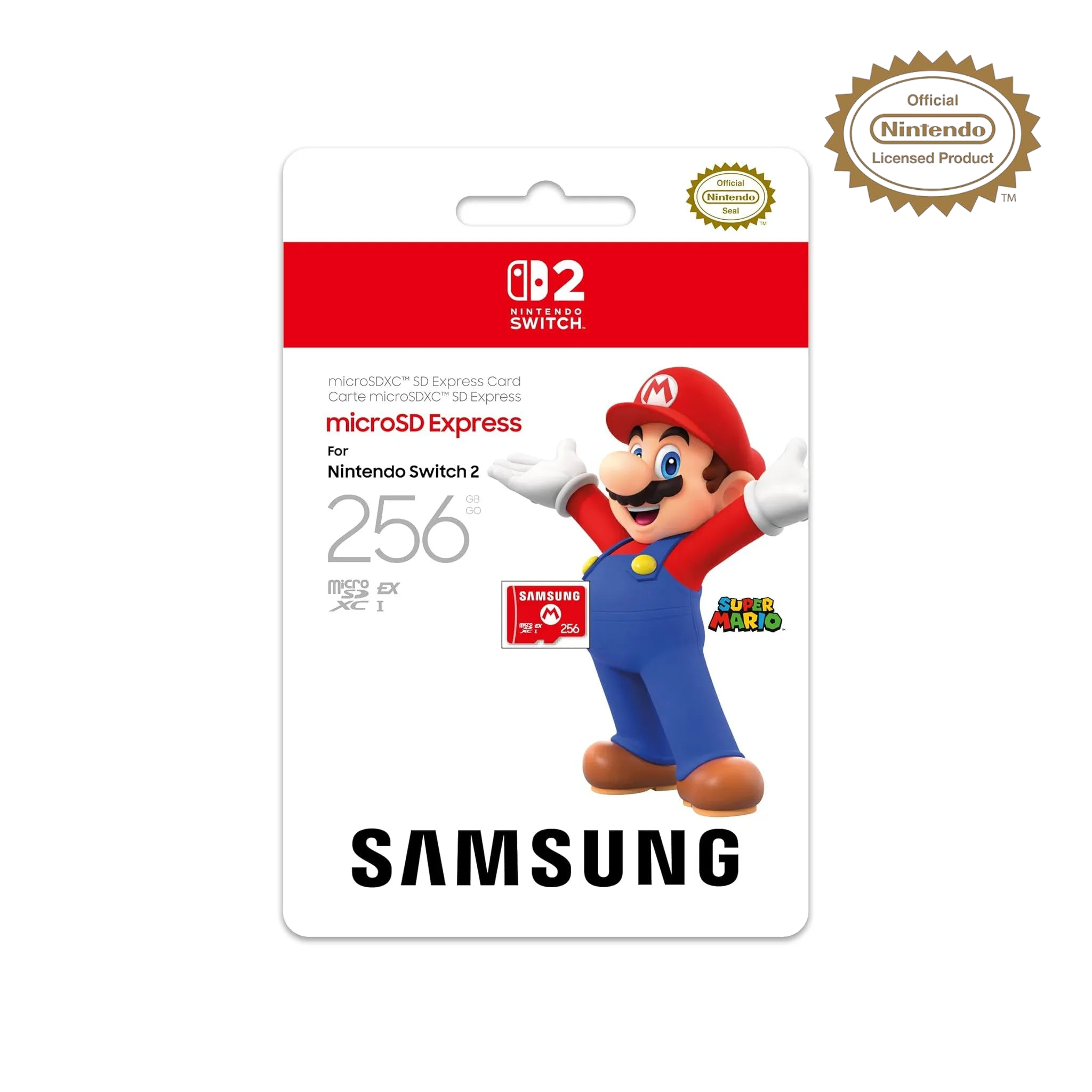 Carte Mémoire Micro SD Express 256 Go Samsung