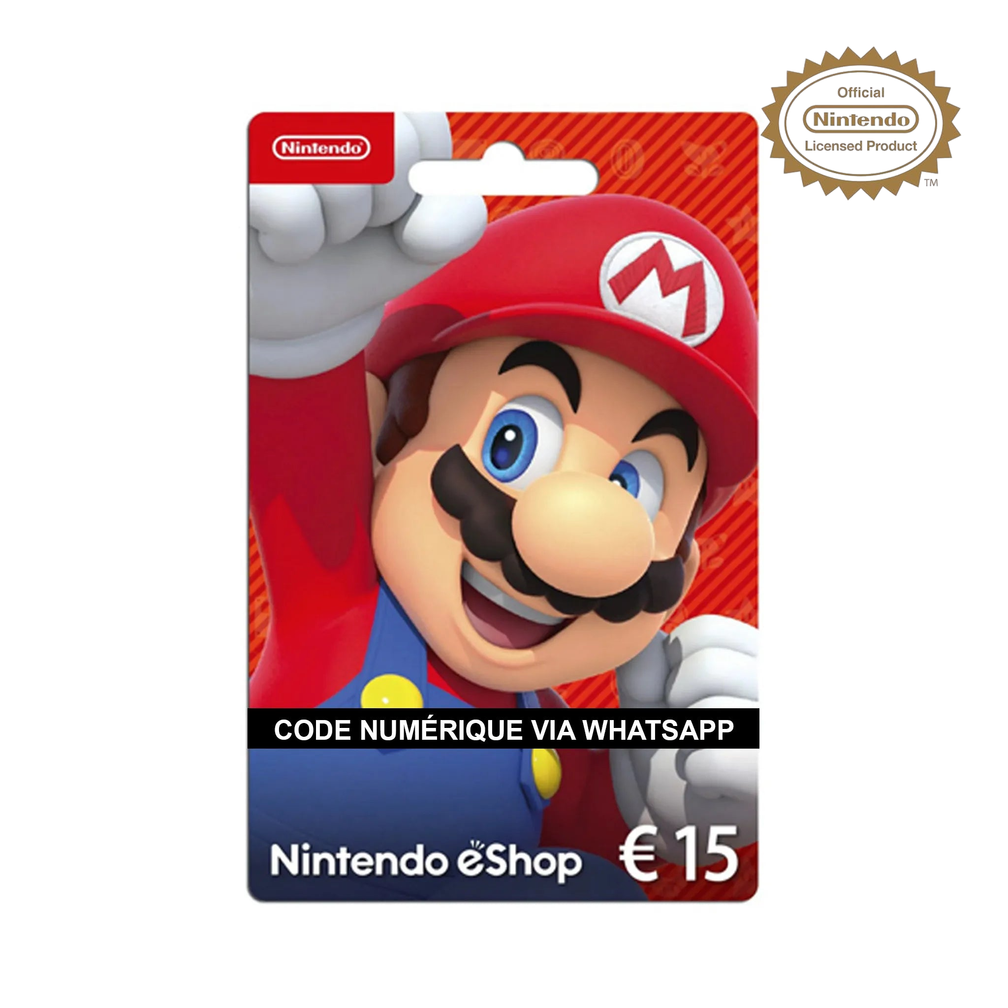 Carte Nintendo eShop 15 Euro