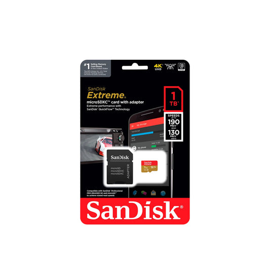 Carte mémoire SD SanDisk Extreme 4K 512 Go