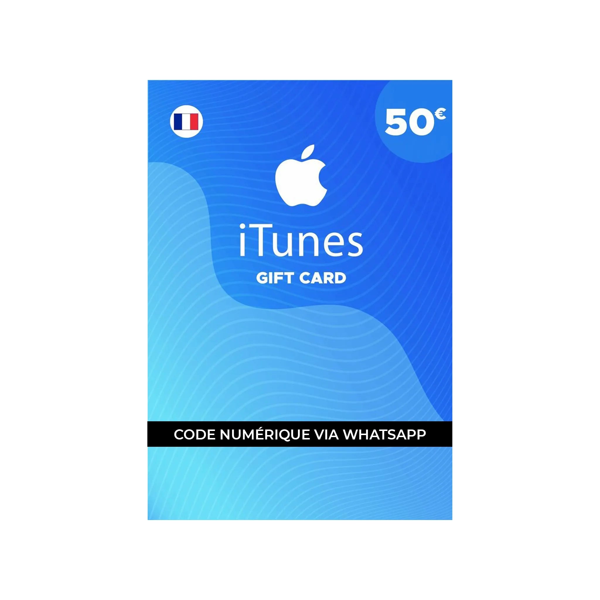 Carte iTunes 50€