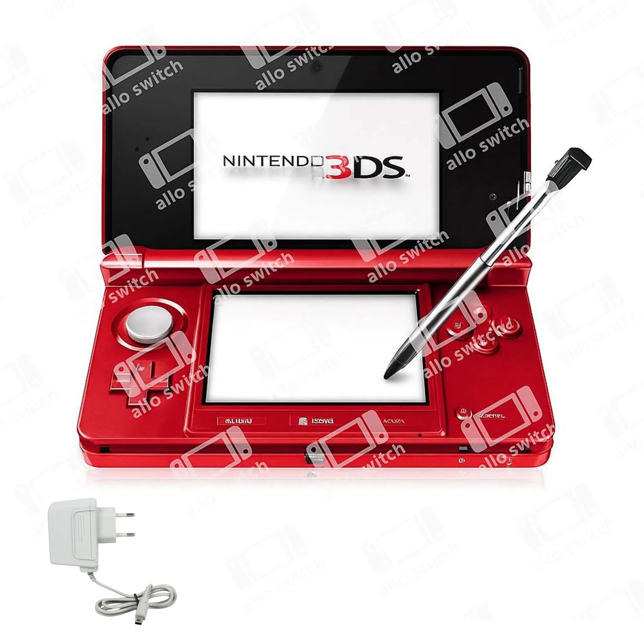 Console Nintendo 3DS Occasion - Rouge Métallique Flashée