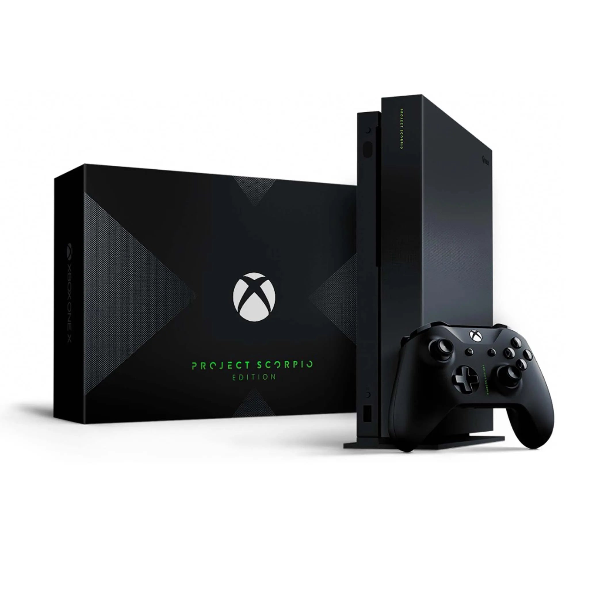 Console Xbox One X Scorpio Project Noir 1 To - Occasion avec boîte