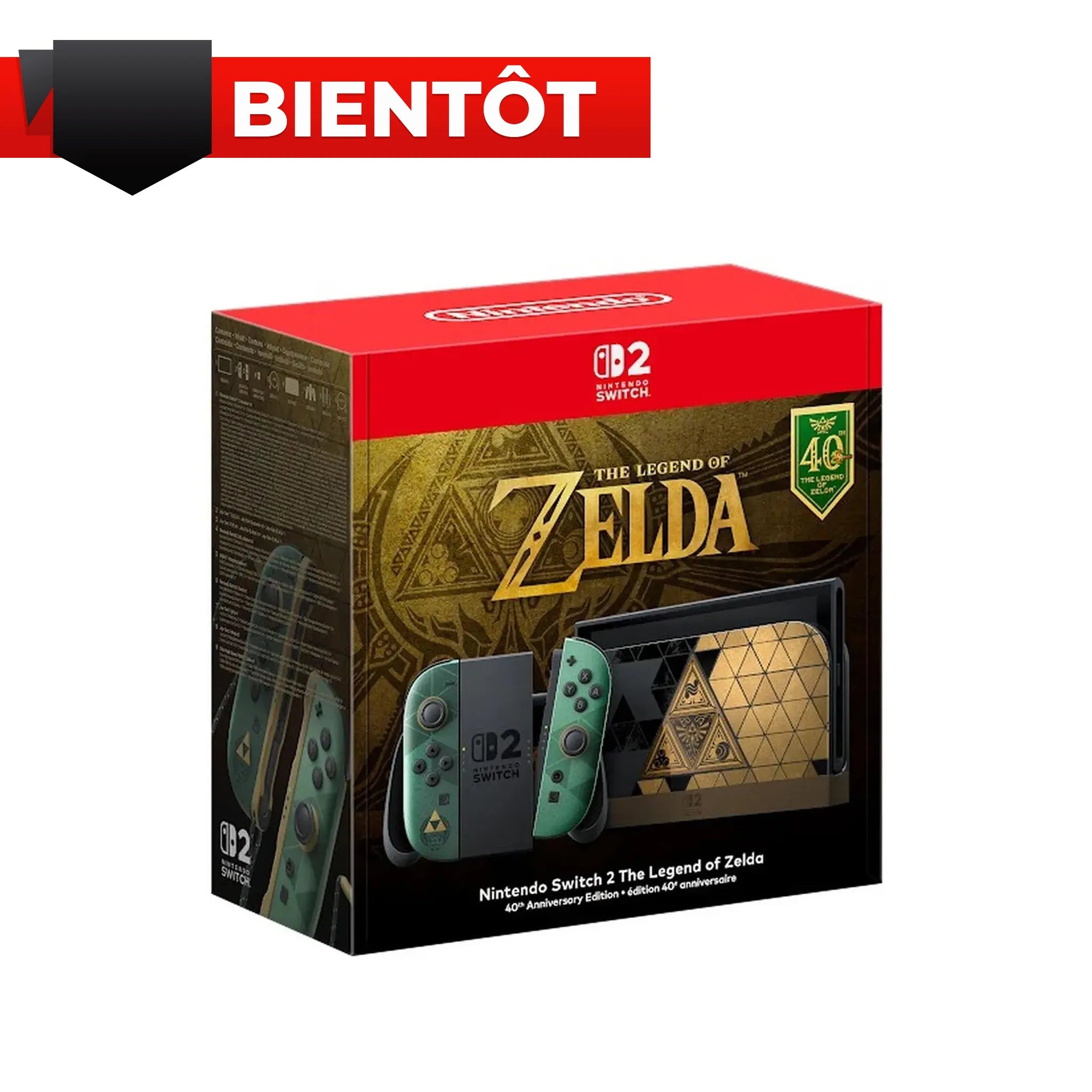Console de jeu Nintendo Switch 2 Edition Zelda