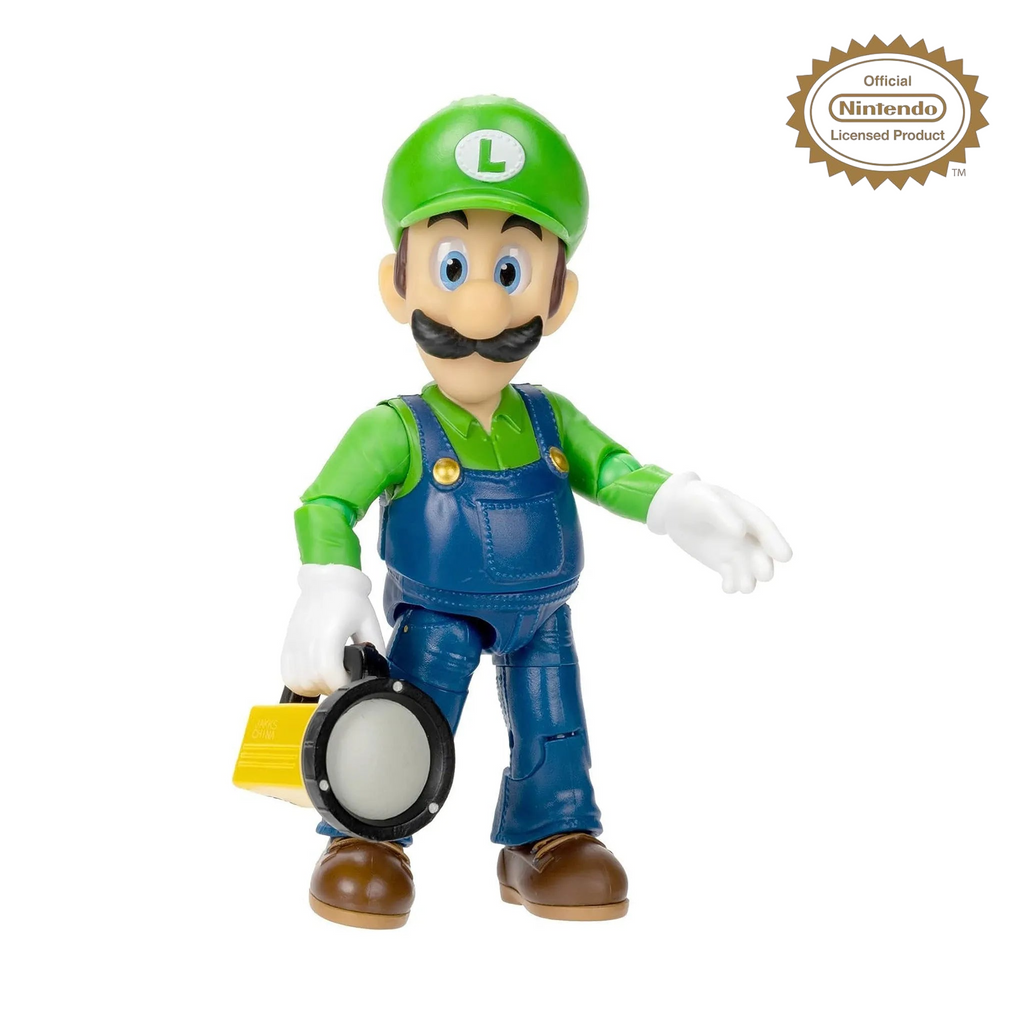 Figurine Luigi Super Mario Movie - Licence Officielle | 13cm