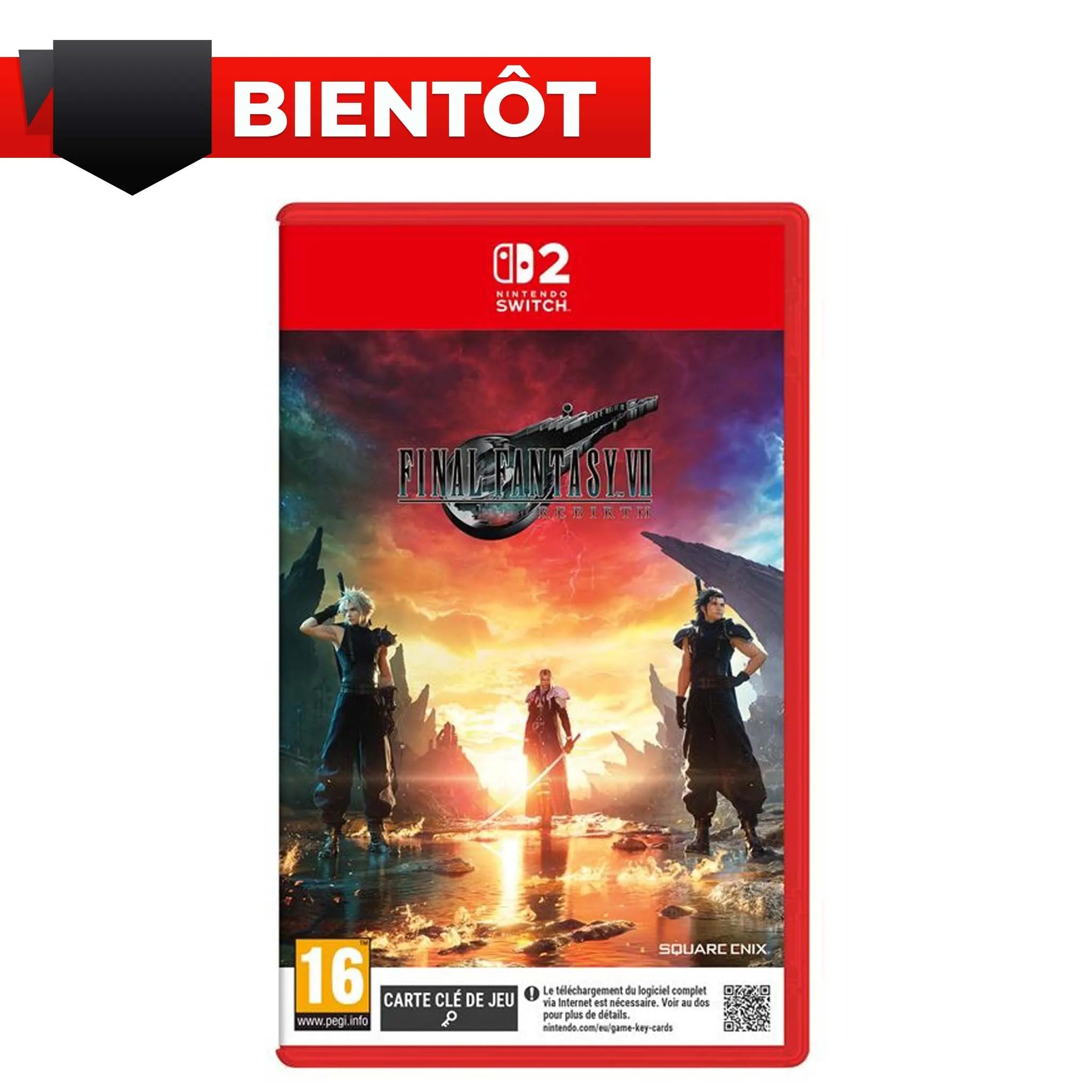 Final Fantasy VII Rebirth Nintendo Switch 2