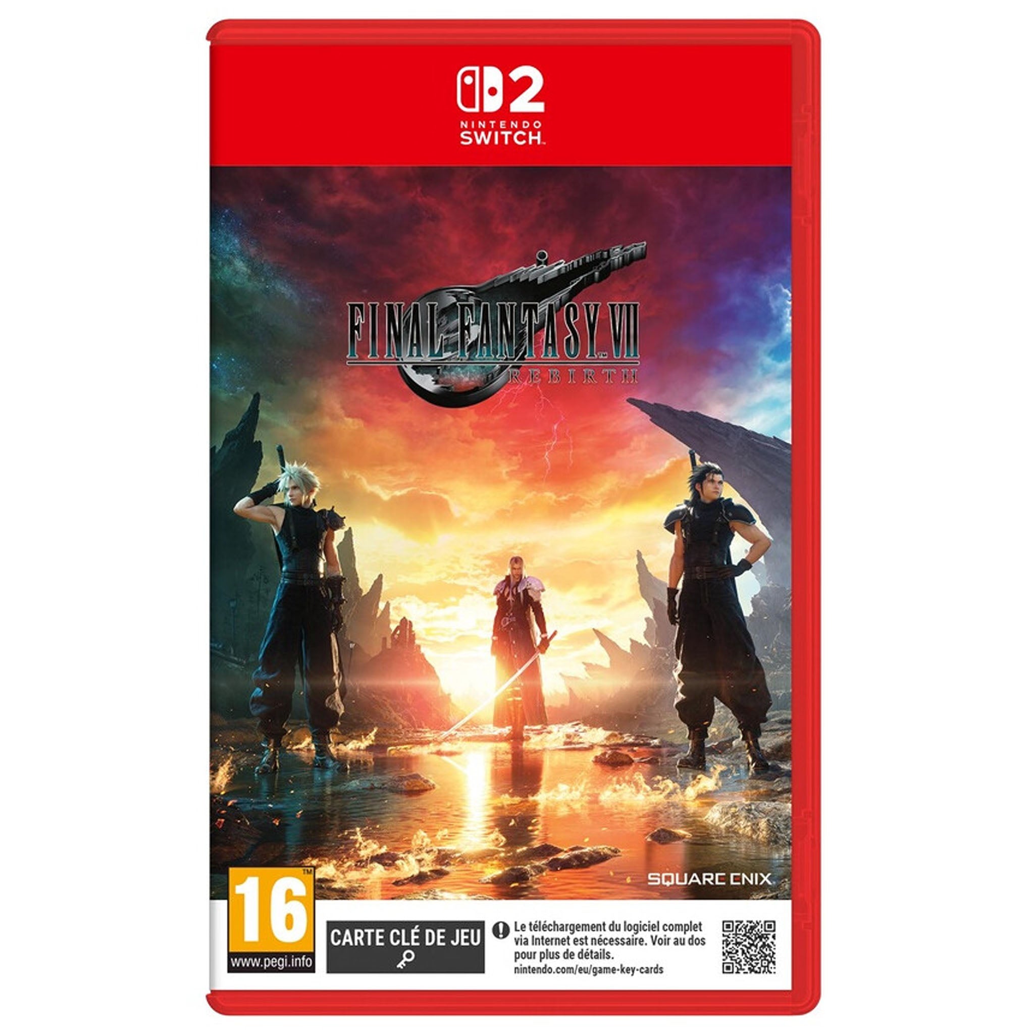 Final Fantasy VII Rebirth Nintendo Switch 2