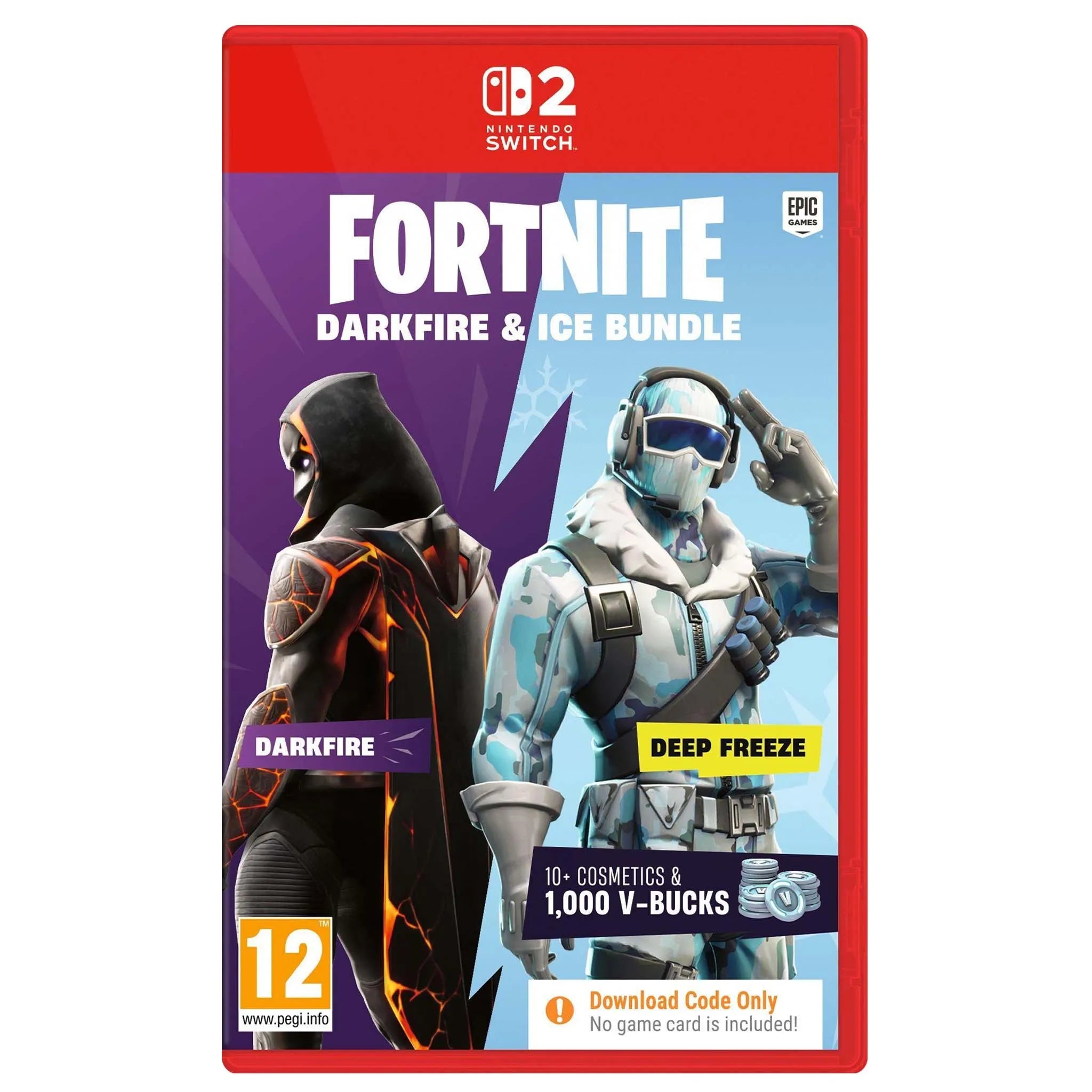 Fortnite Switch 2 - 1000 Vbucks + Darkfire & Ice Bundle 