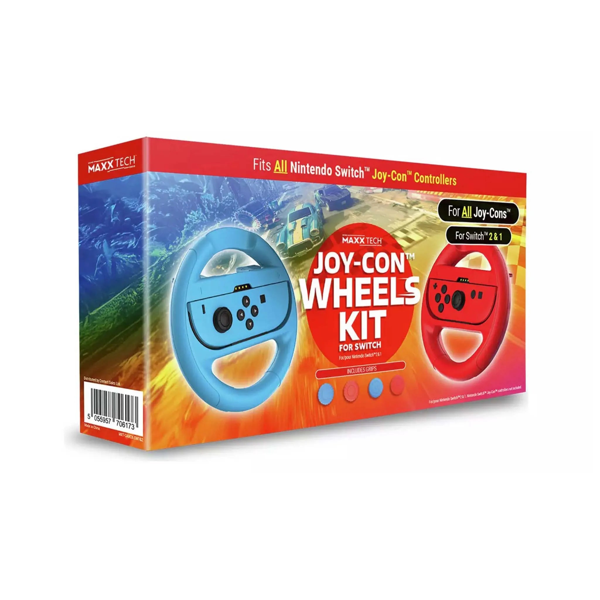 Joy-Con Wheels and Grip Kit Nintendo Switch 2/1