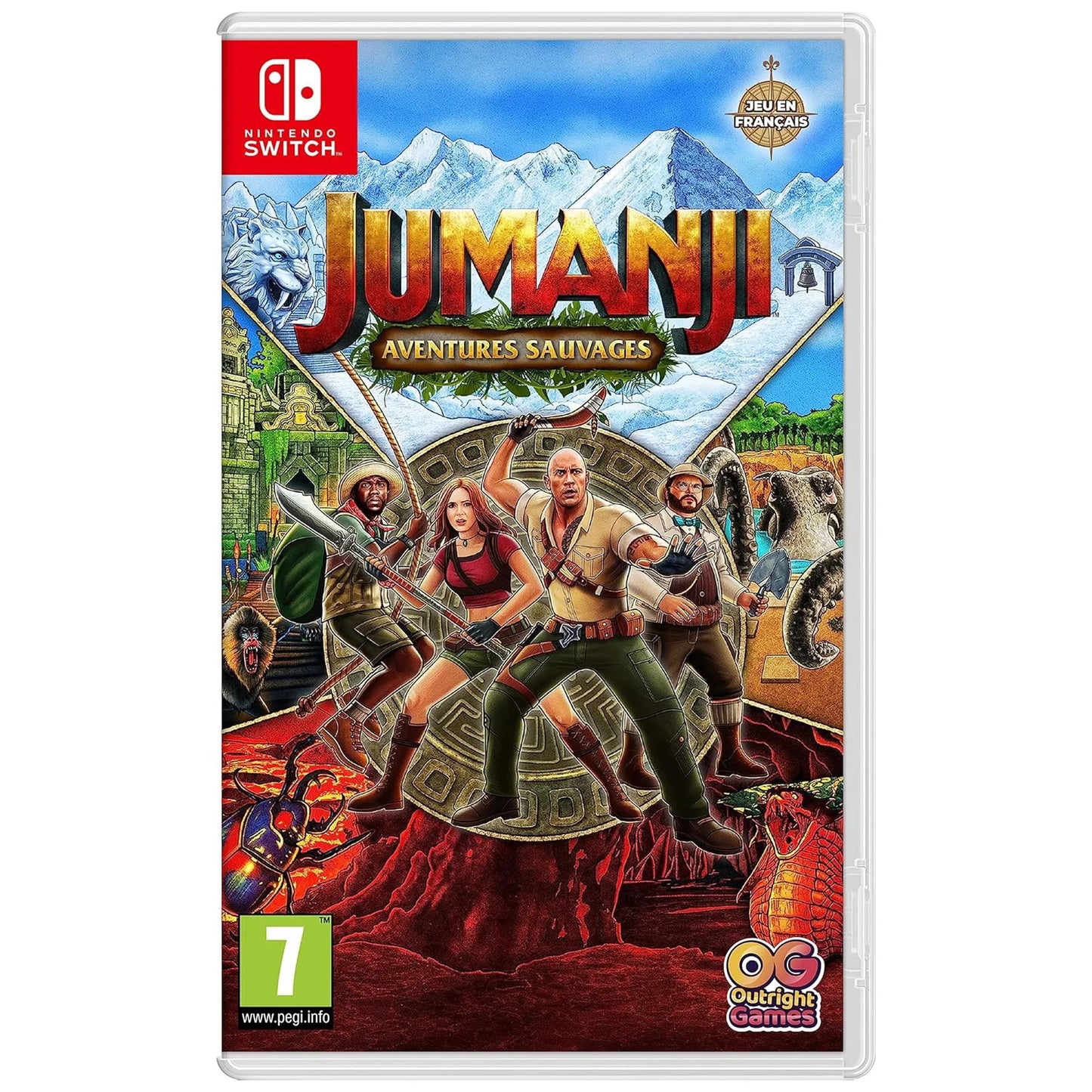 Jumanji Aventures Sauvages Nintendo Switch