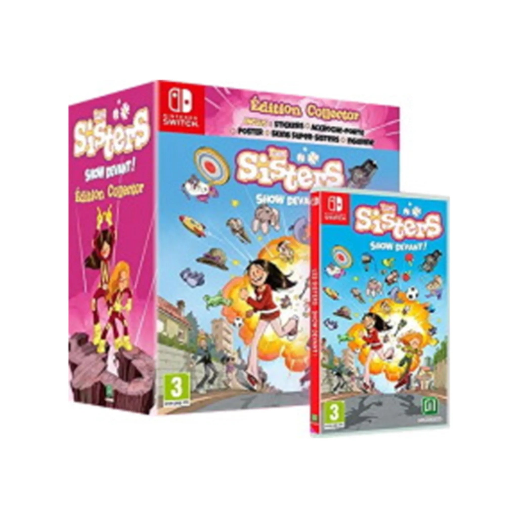 L'édition collector du jeu Les Sisters nintendo switch