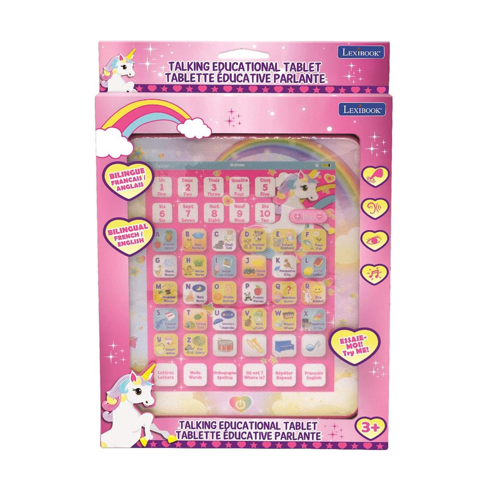 Lexibook tablette éducative bilingue Licorne