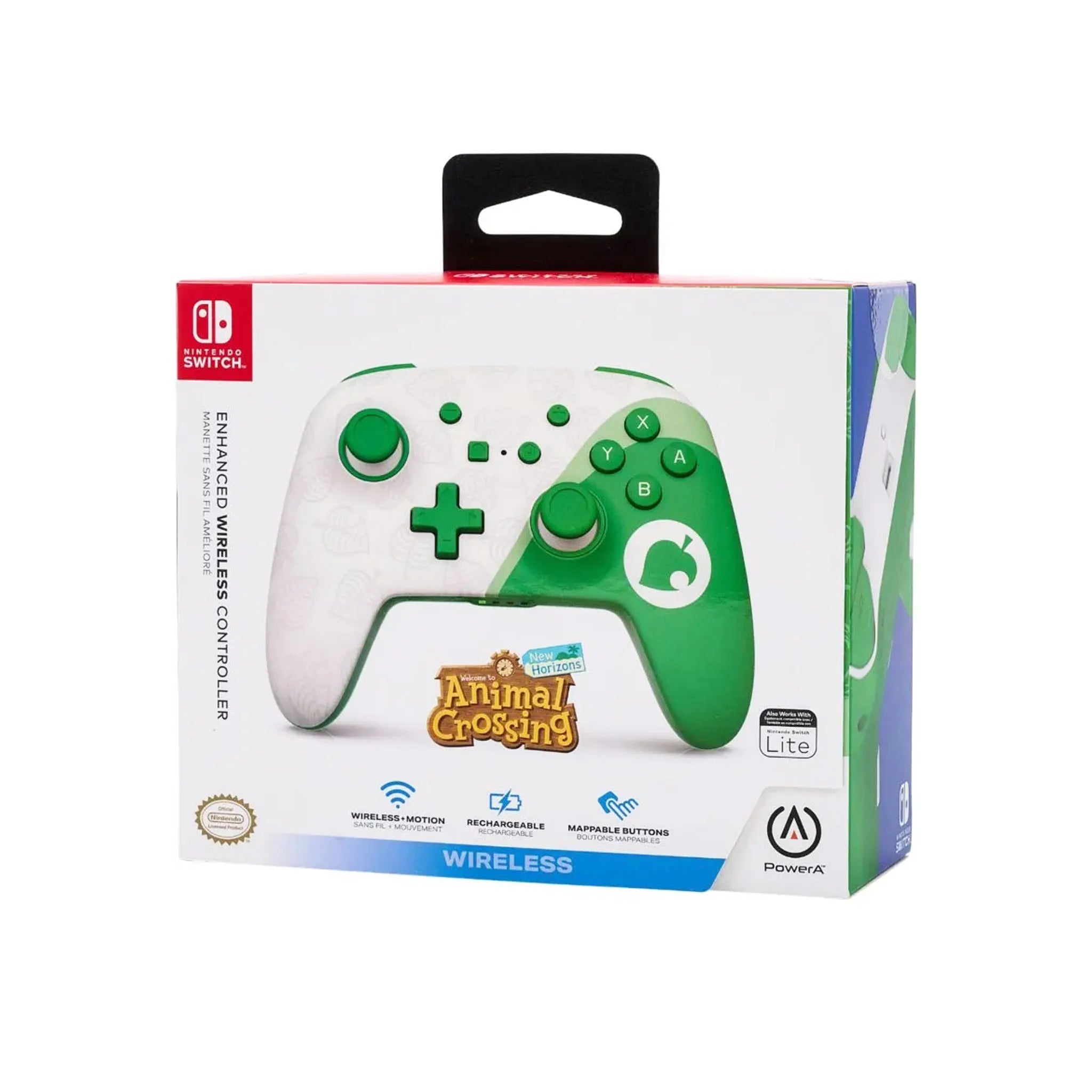 MANETTE SANS FIL ANIMAL CROSSING - NOOK INC SWITCH