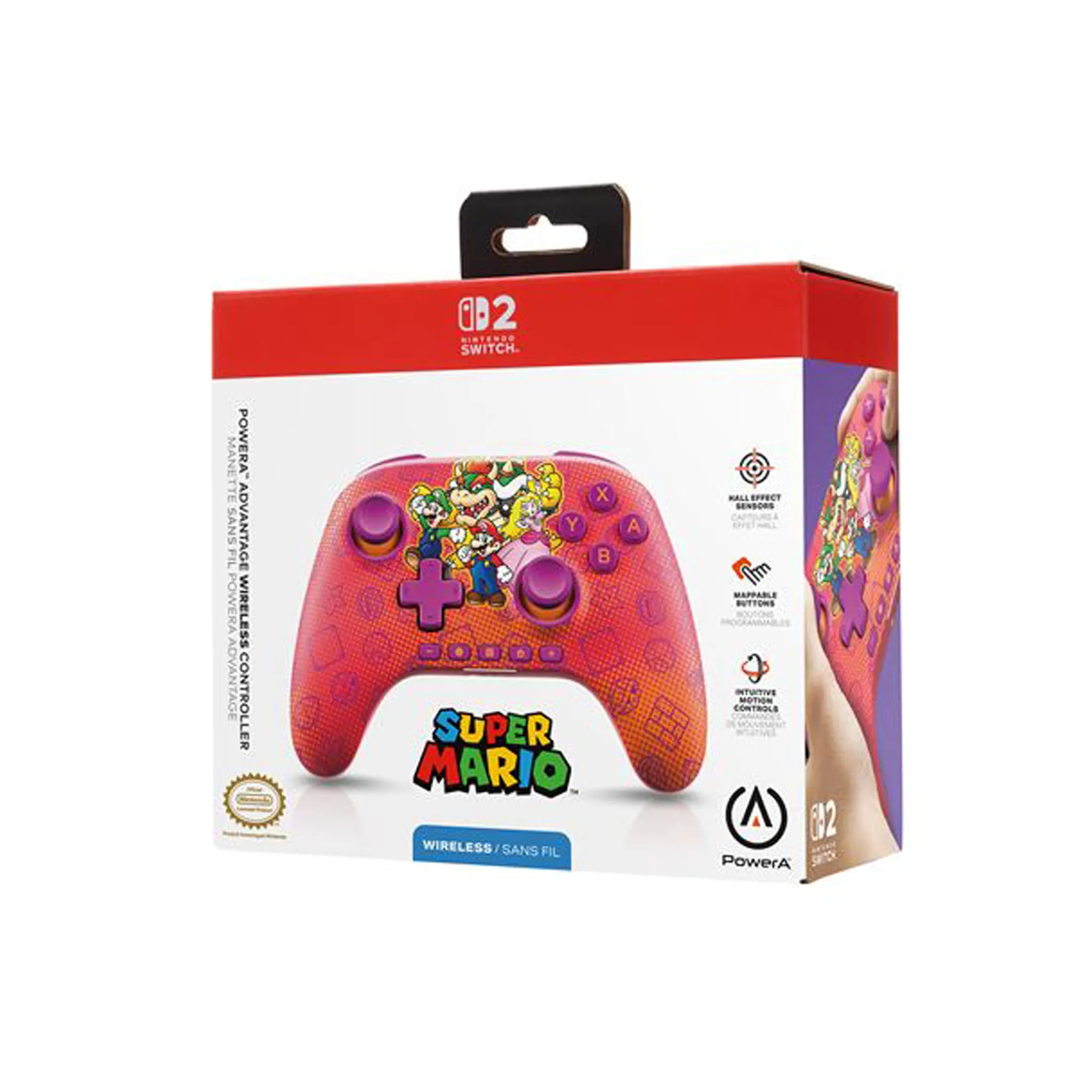 Manette sans fil PowerA Mario and Friends pour Nintendo Switch 2