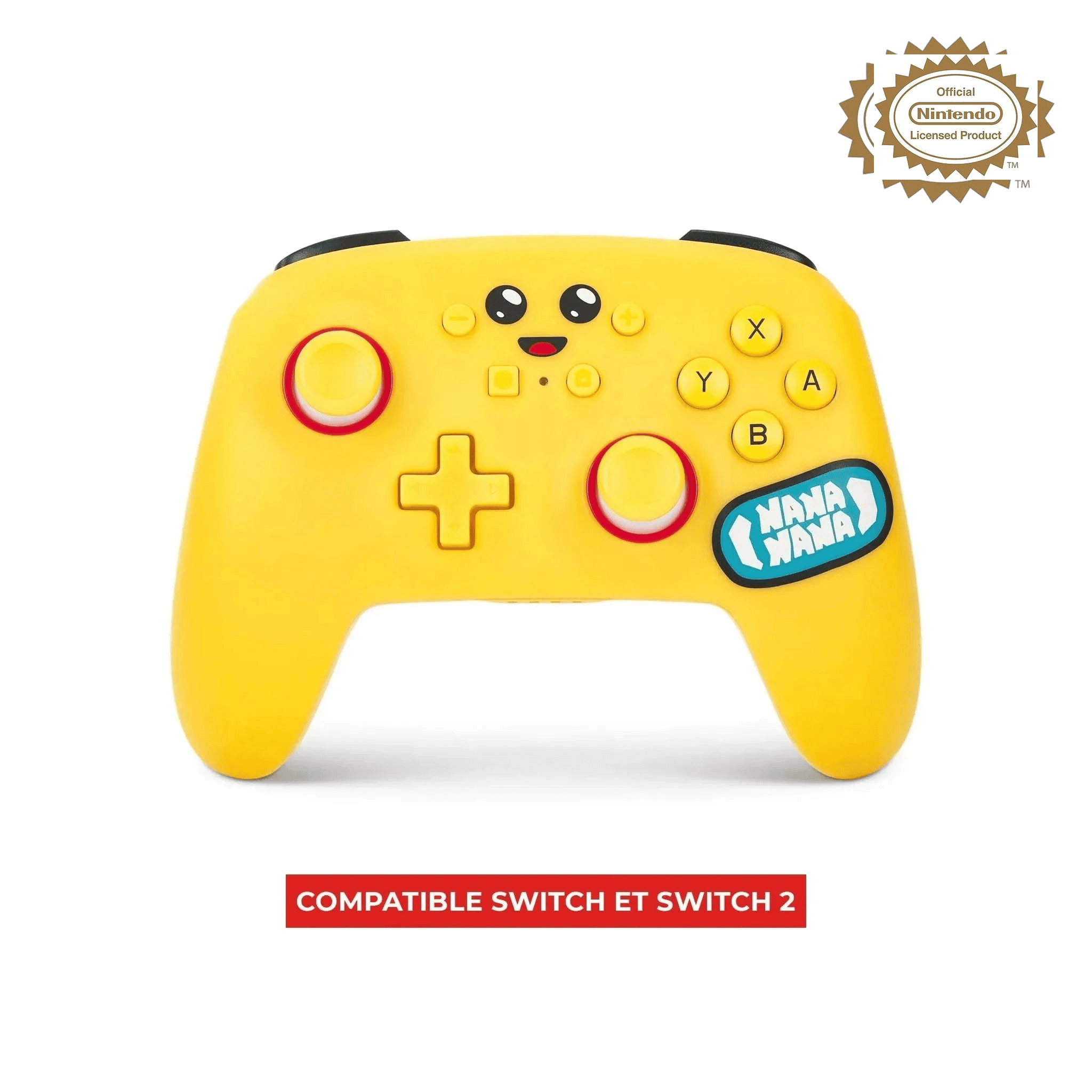 Manette sans fil PowerA Peely compatible switch et switch 2