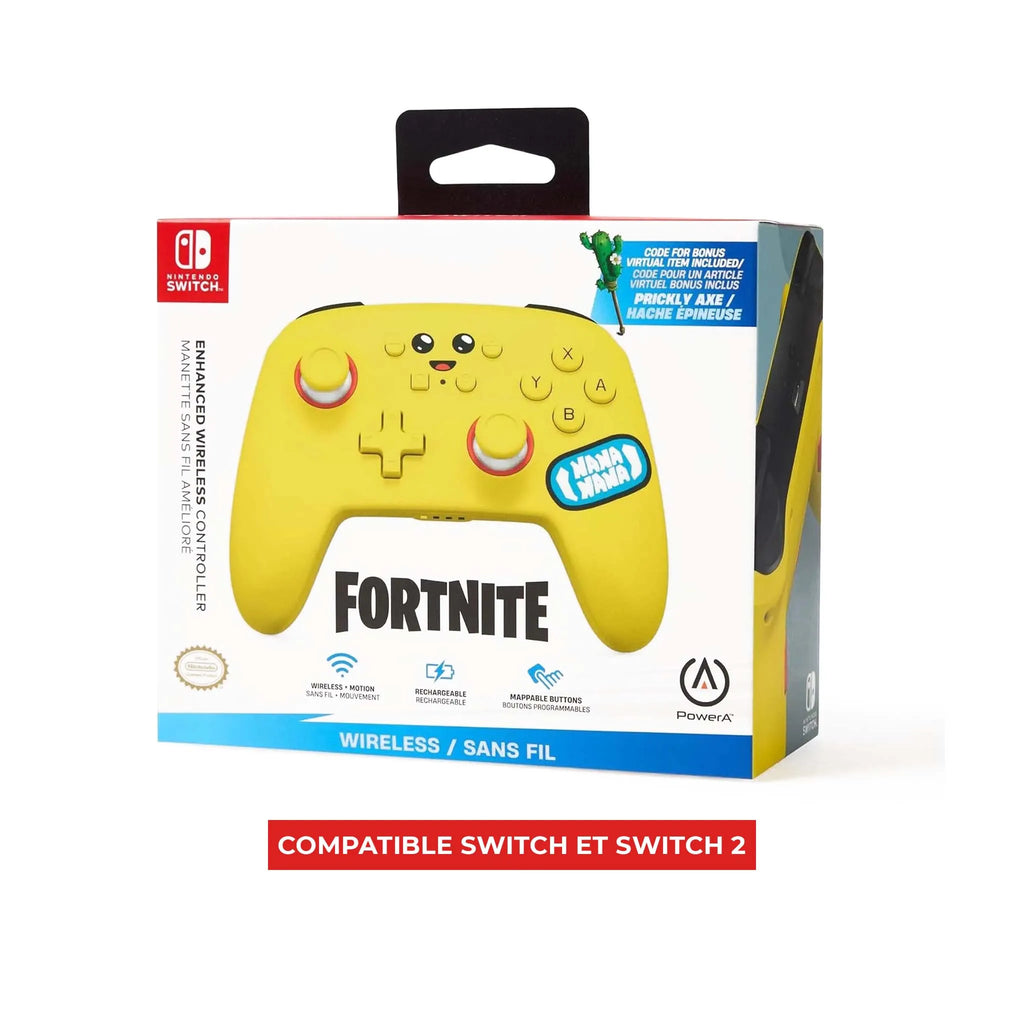 Manette sans fil PowerA Peely compatible switch et switch 2