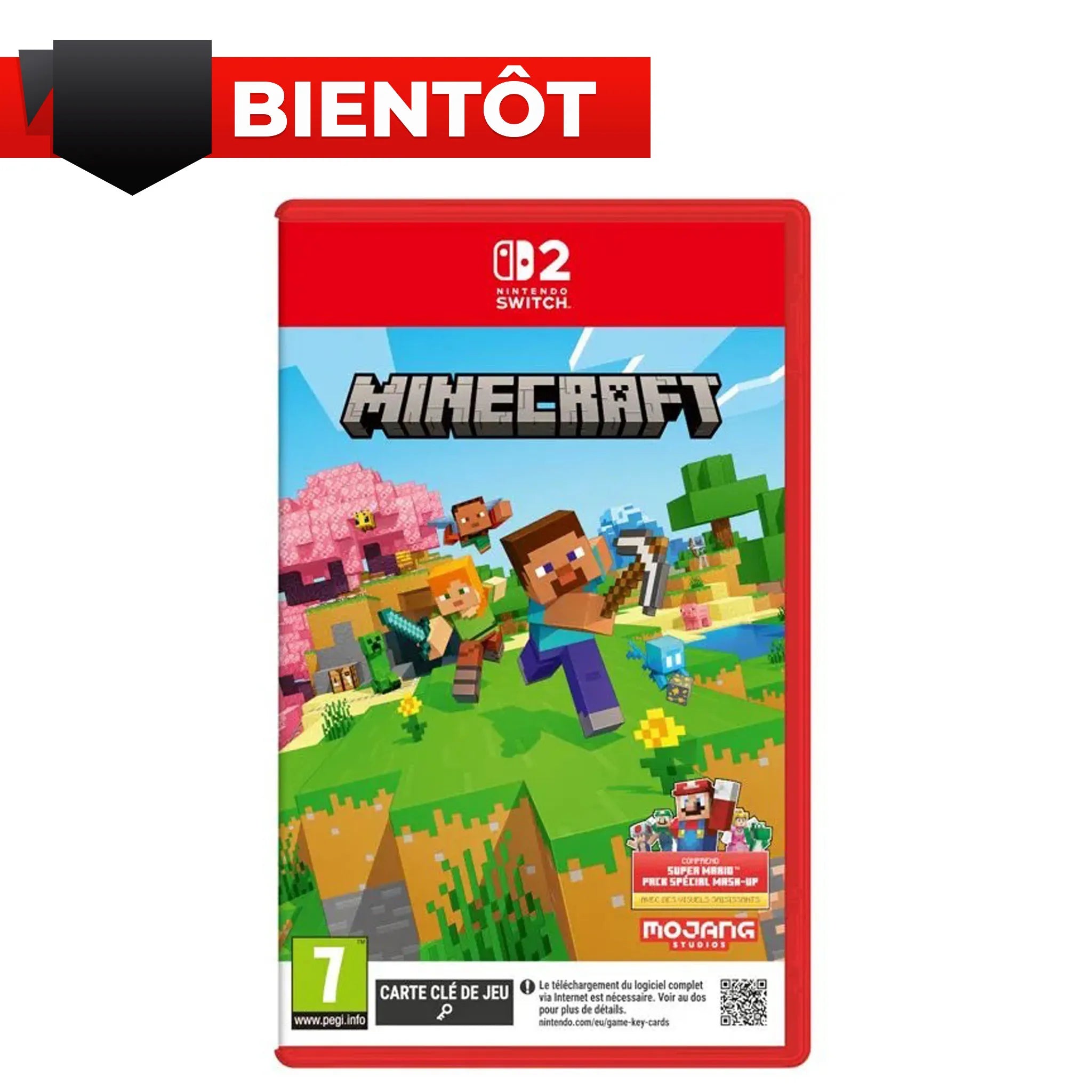 Minecraft + Super Mario Pack Spécial Mash-up • Jeu Nintendo Switch 2