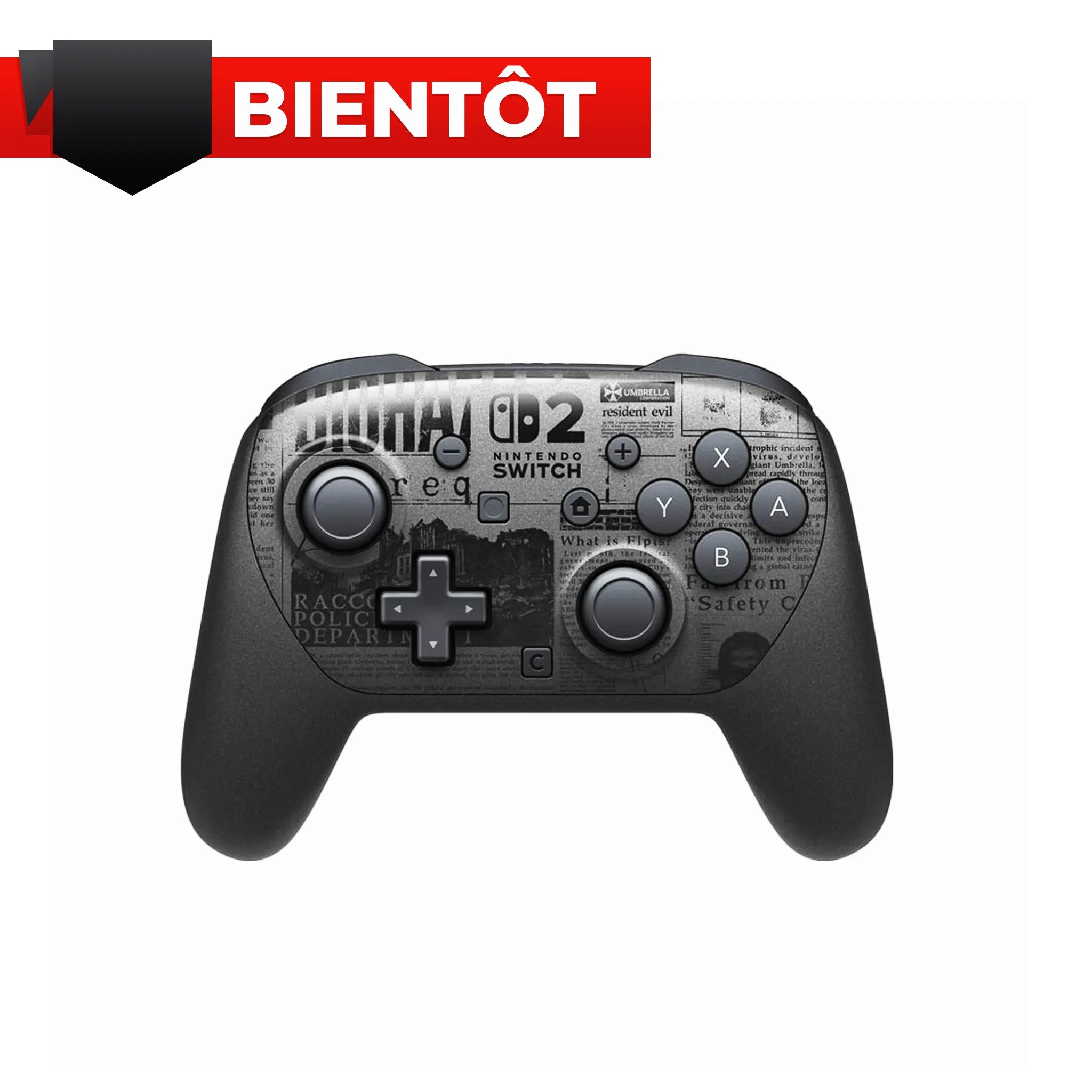 Nintendo Switch 2 Pro Controller Resident Evil Requiem Edition