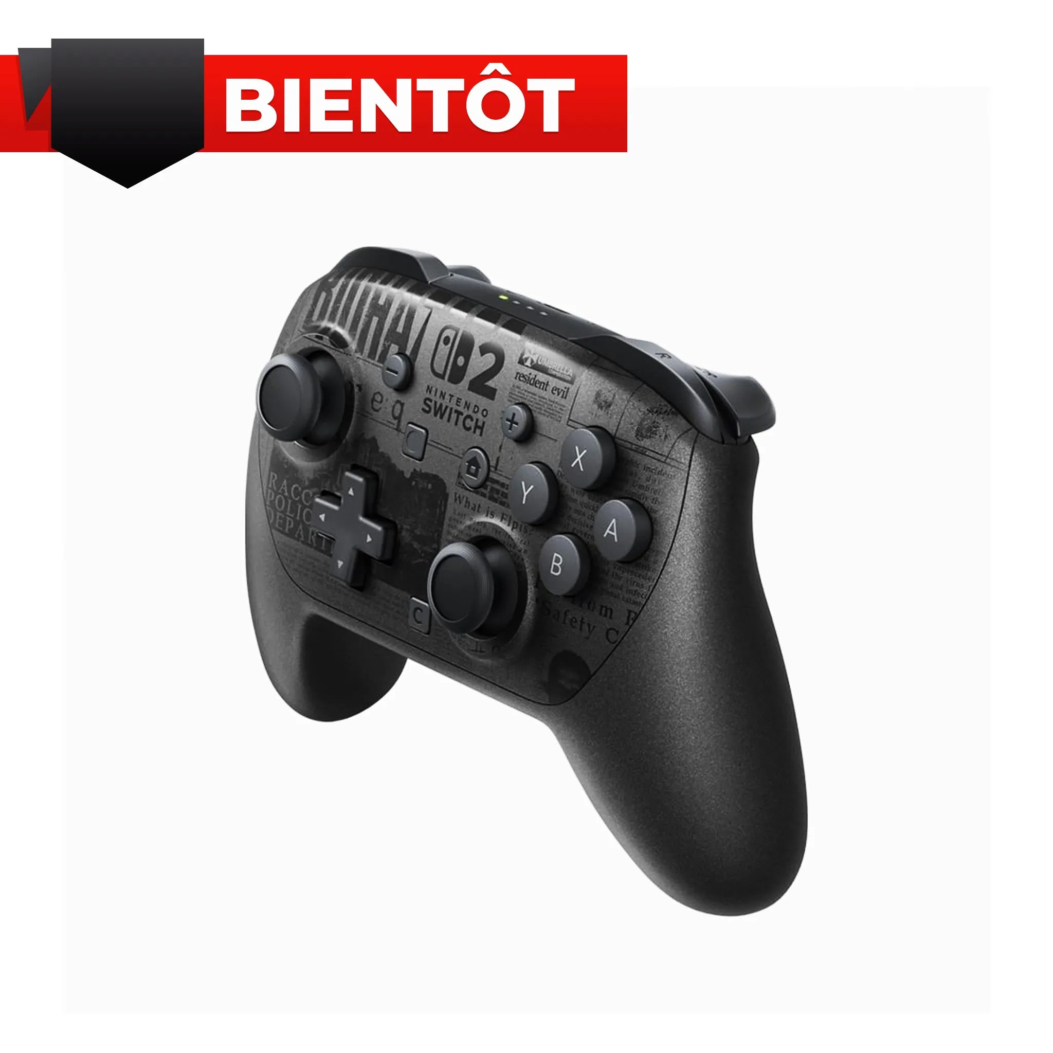 Nintendo Switch 2 Pro Controller Resident Evil Requiem Edition