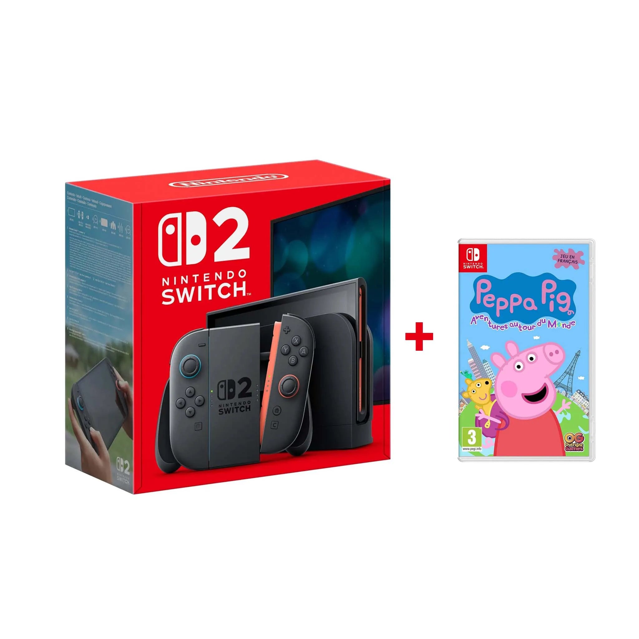 Nintendo Switch 2 + 1 Jeu au choix