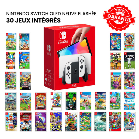 Nintendo Switch OLED NEUVE flashée