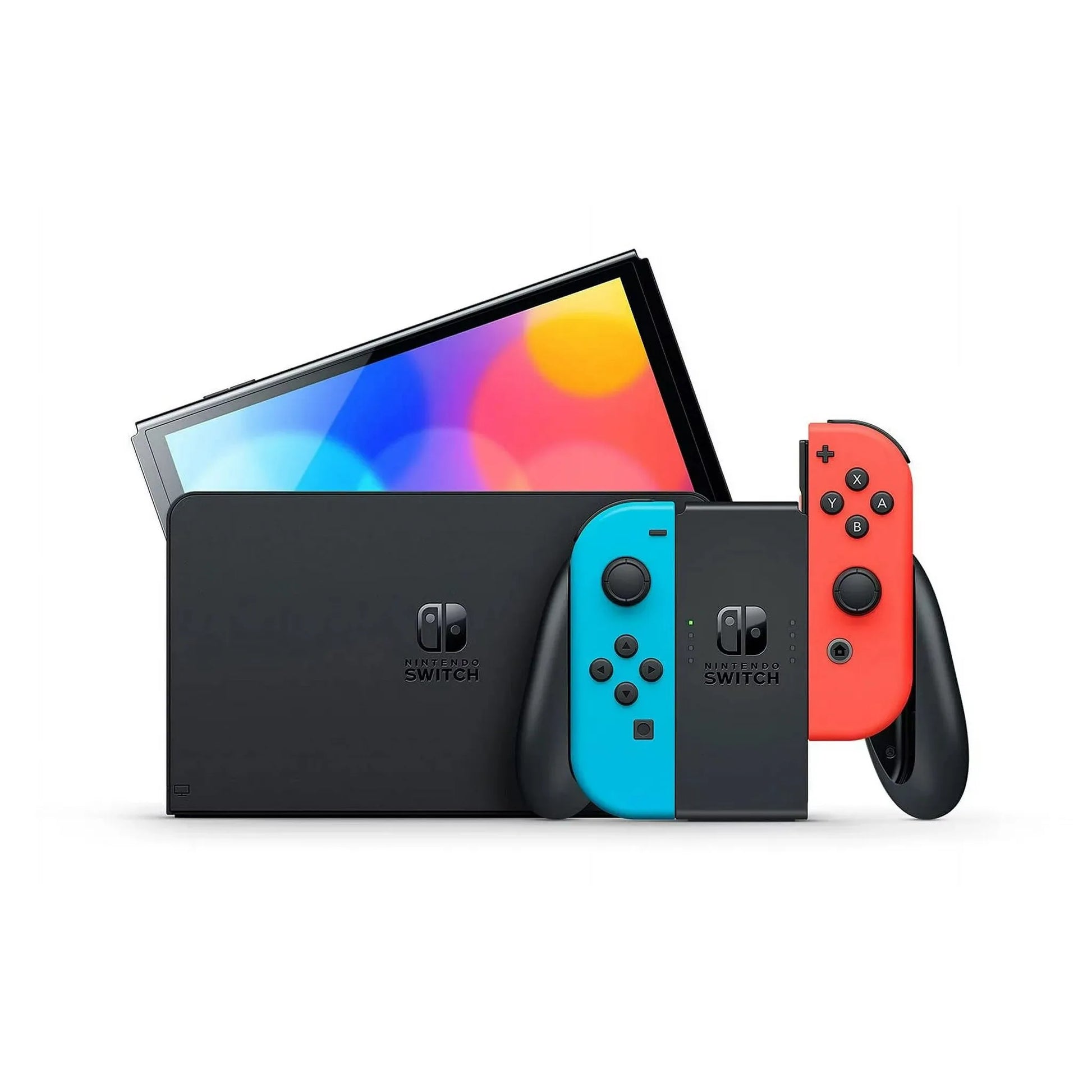 Nintendo Switch oled rouge bleu