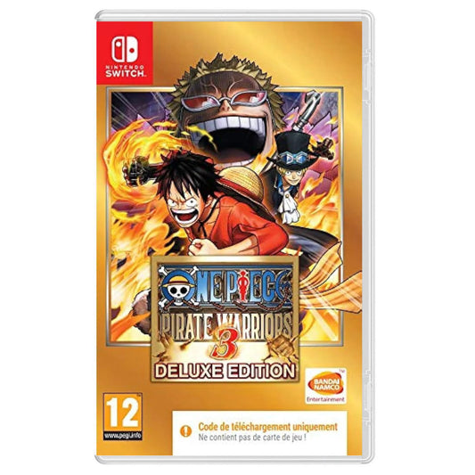 One Piece Pirate Warriors 3 (Code de téléchargement pour Switch dans la boîte - pas de disque)