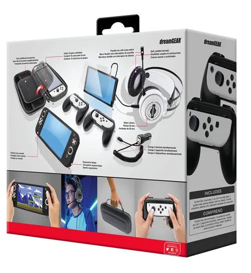 Pack de 6 accessoires pour Nintendo Switch Modèle OLED
