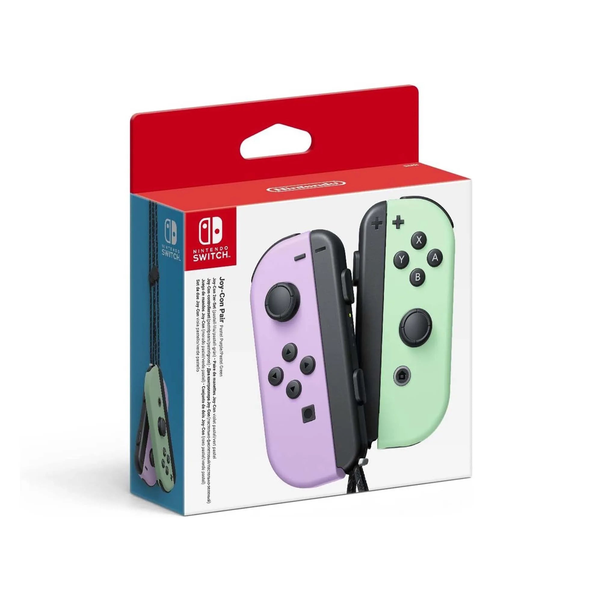 Paire manette Joy-Con Violet pastel et Vert Pastel Nintendo Switch