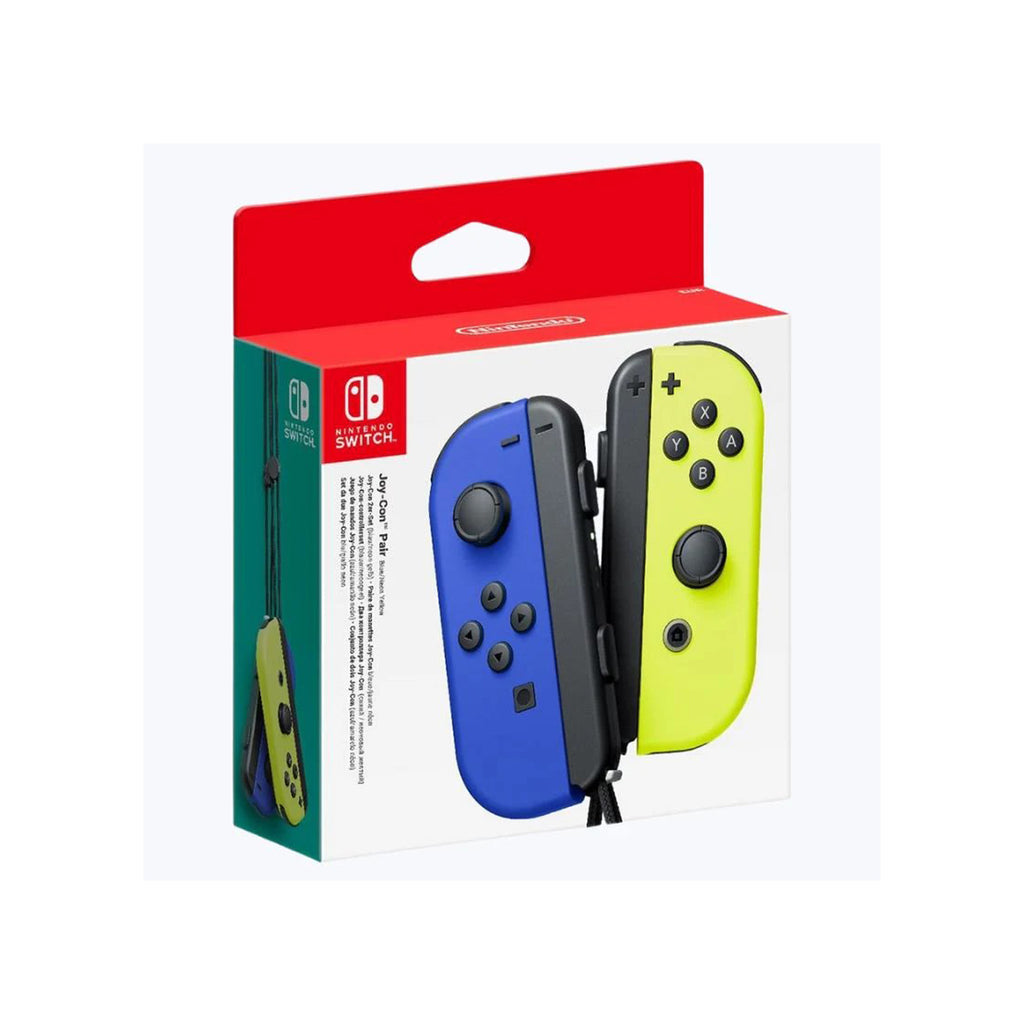 Paire manette Joy-Con bleu et jaune Nintendo Switch