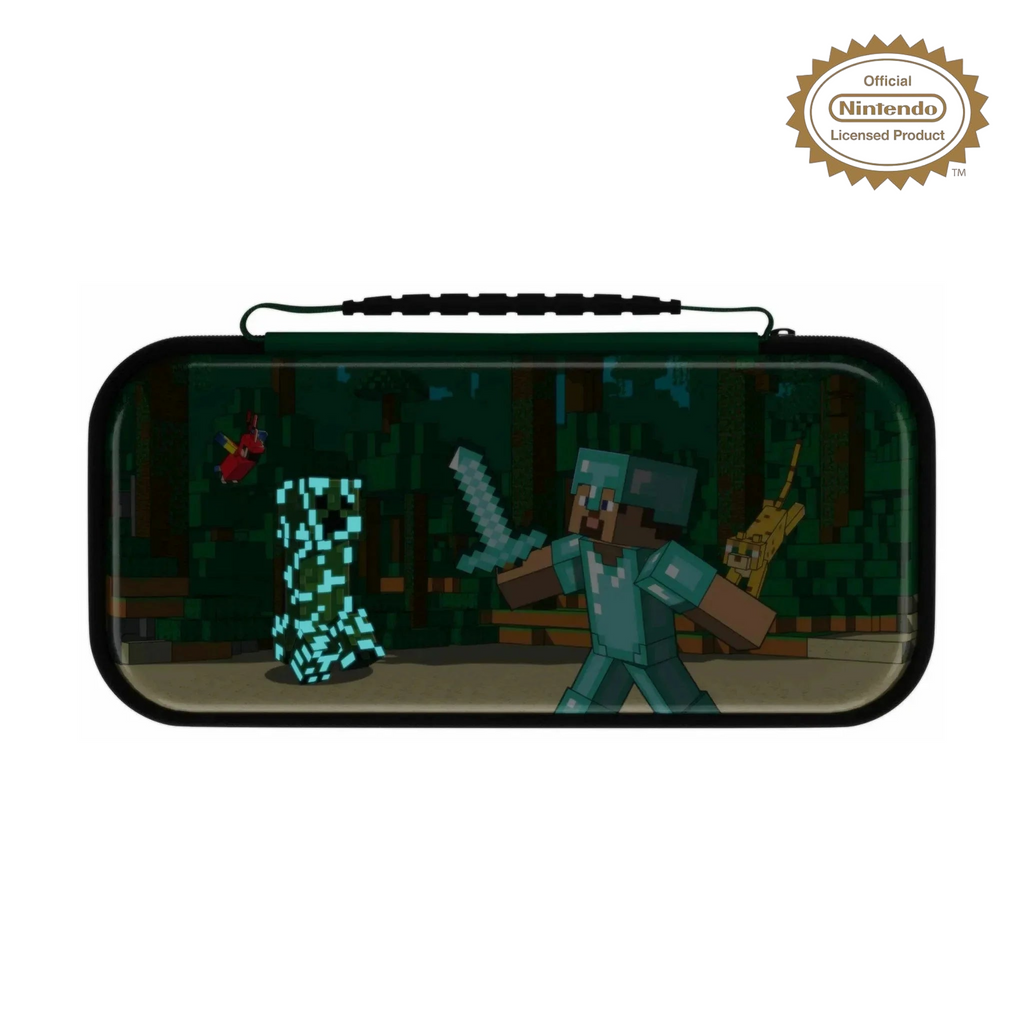 Pochette Nintendo Switch - Minecraft Forest Battle | Oled & V2