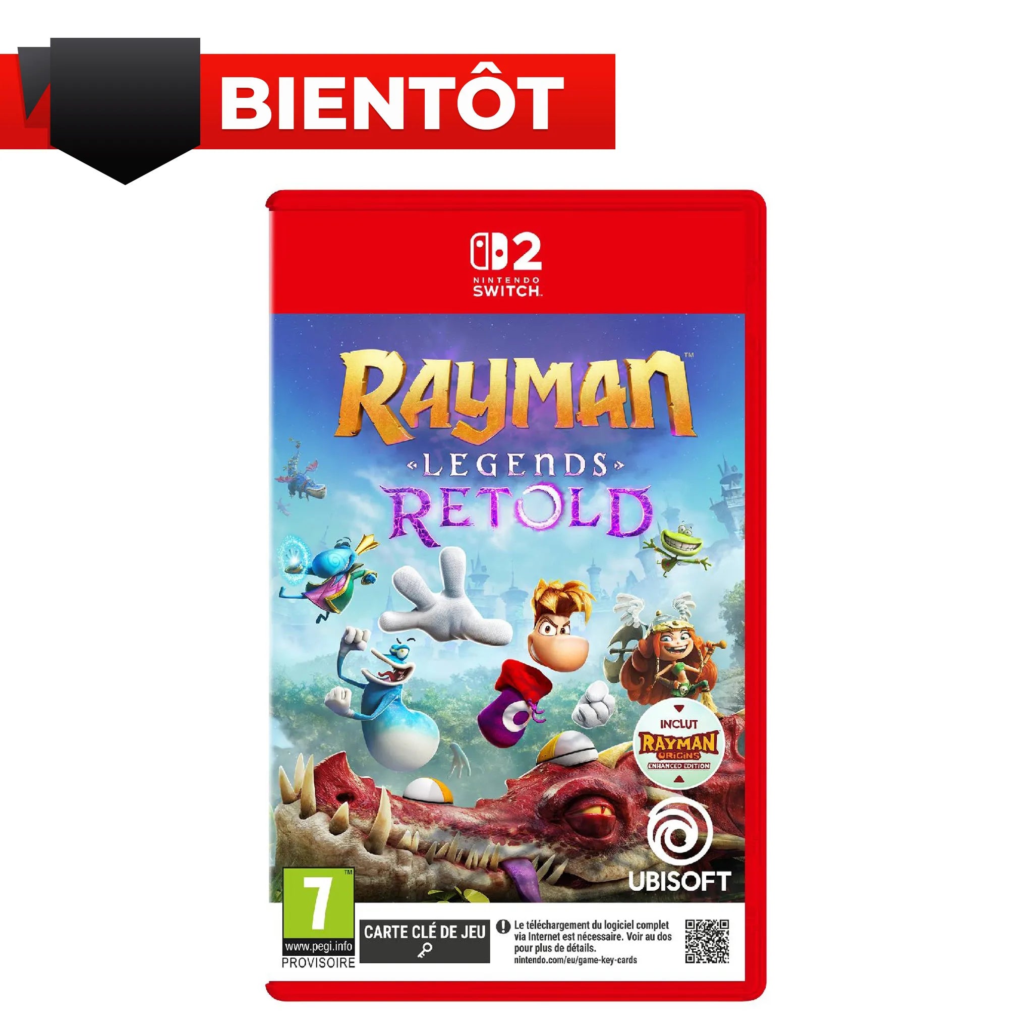 Rayman Legends Retold Switch 2